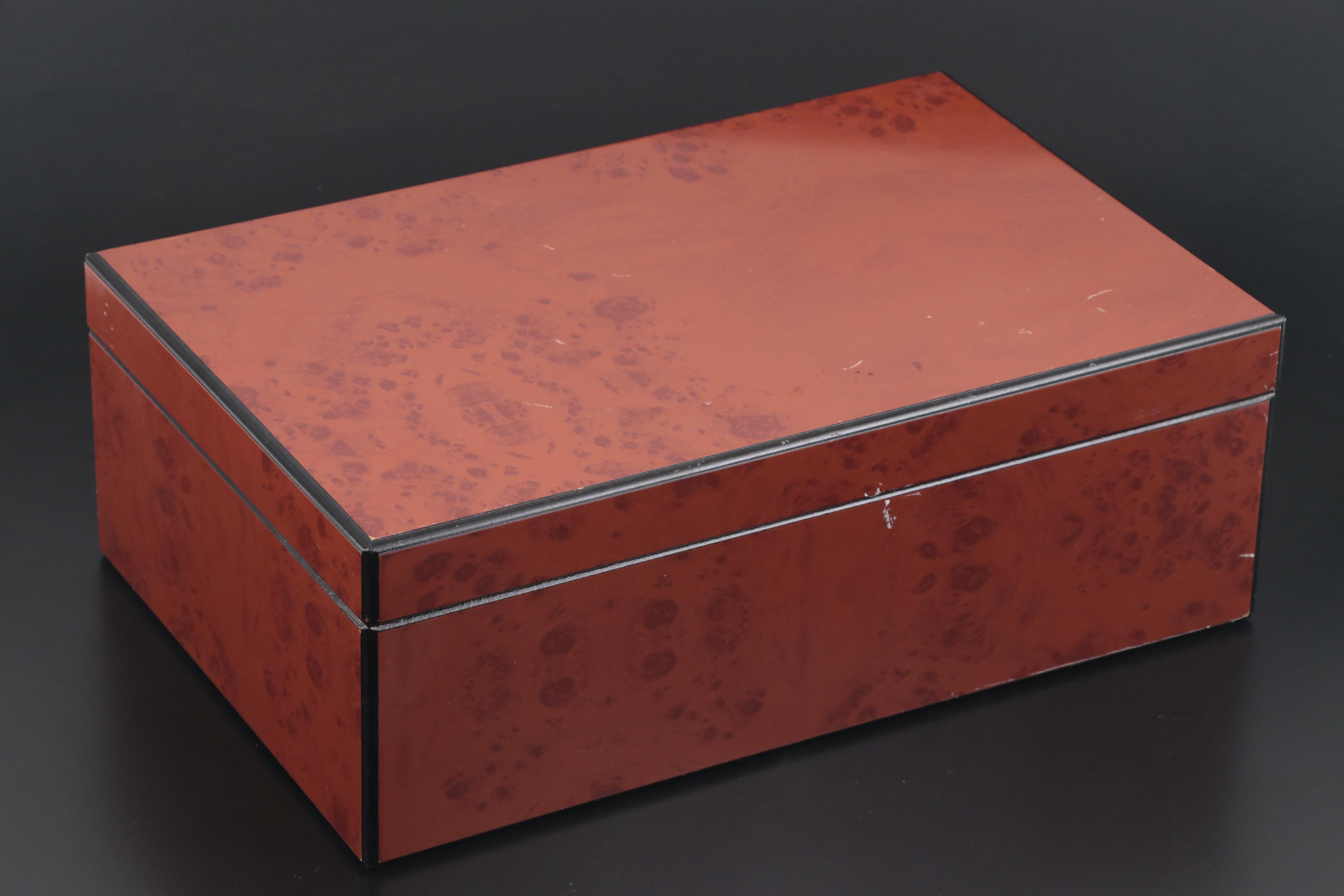 Yamazaki "Cache" Electroplated Steel Flatware with Storage Chest