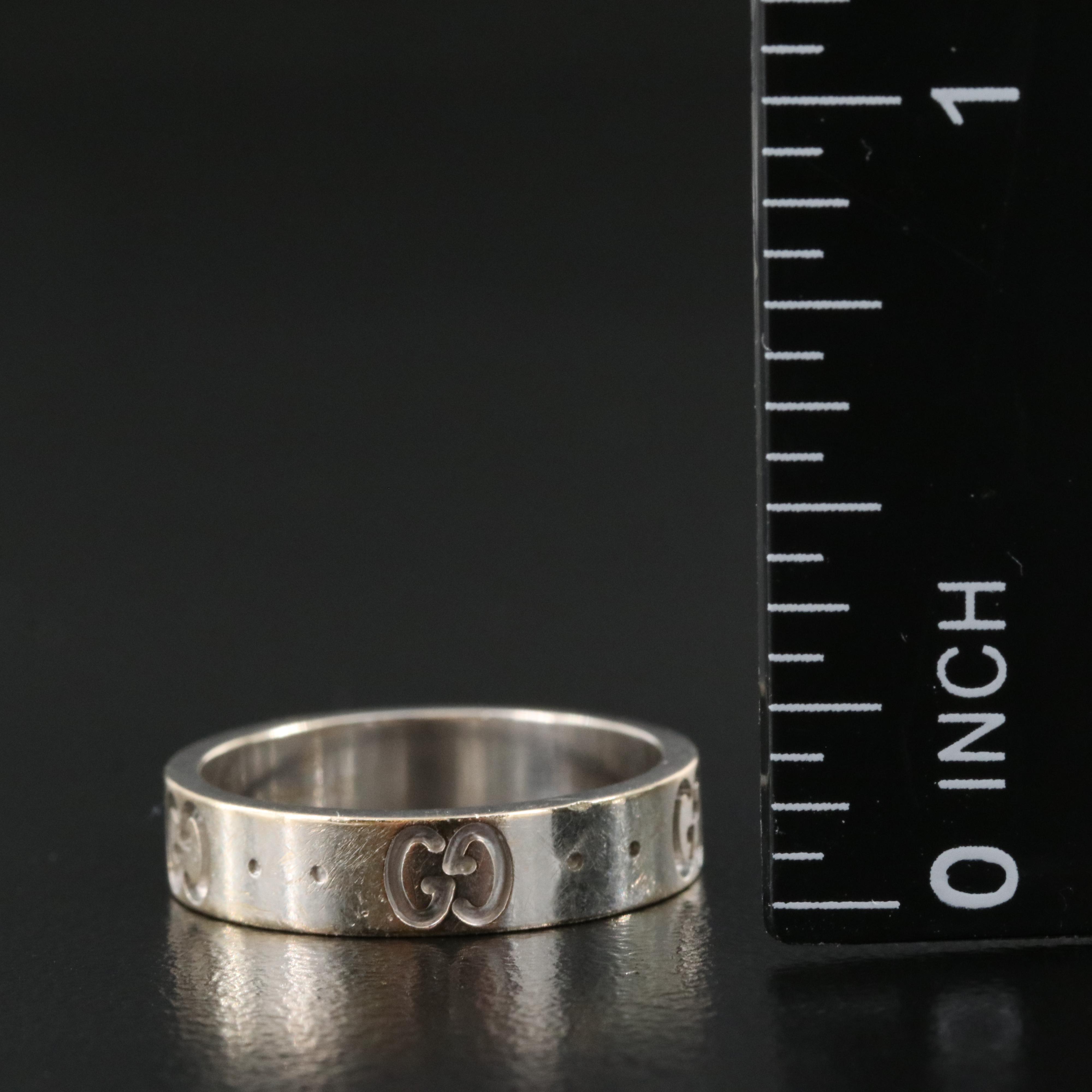 Gucci 18K Logo Band