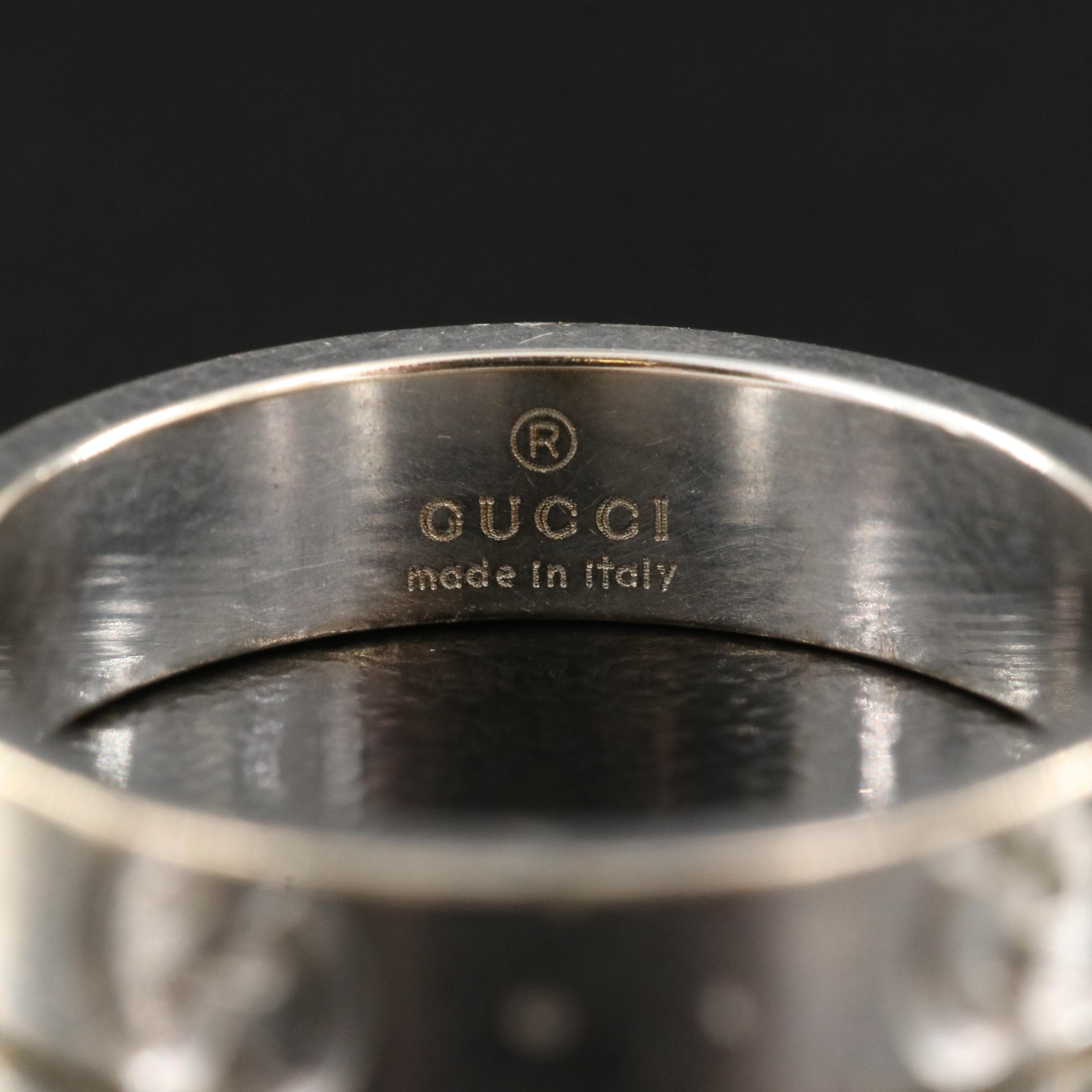 Gucci 18K Logo Band