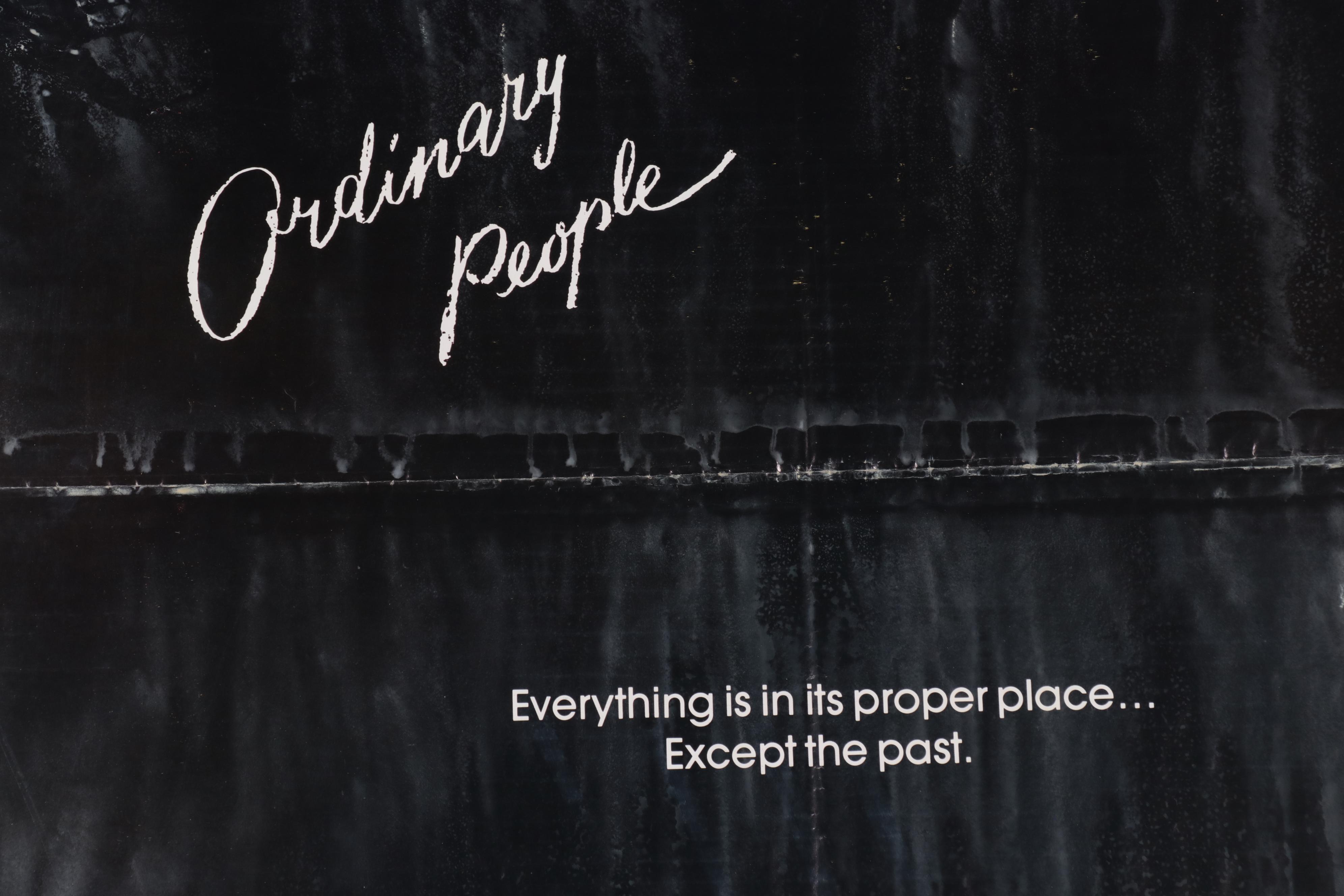 "Ordinary People" One Sheet Film Poster, 1980
