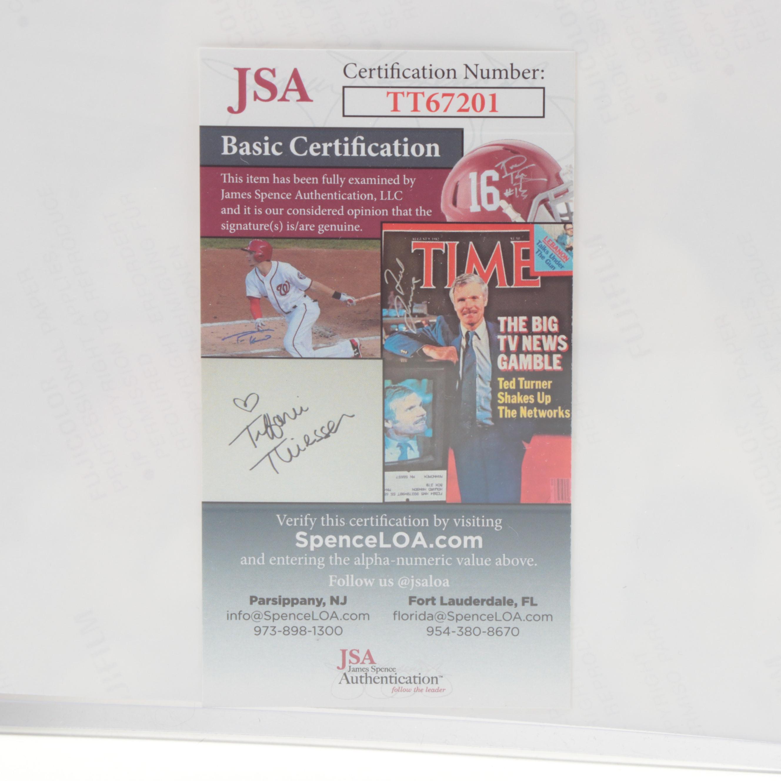 Tom Browning Signed "Rooftop Tommy 7-7-93" Perfect Game Cincinnati Reds Giclée