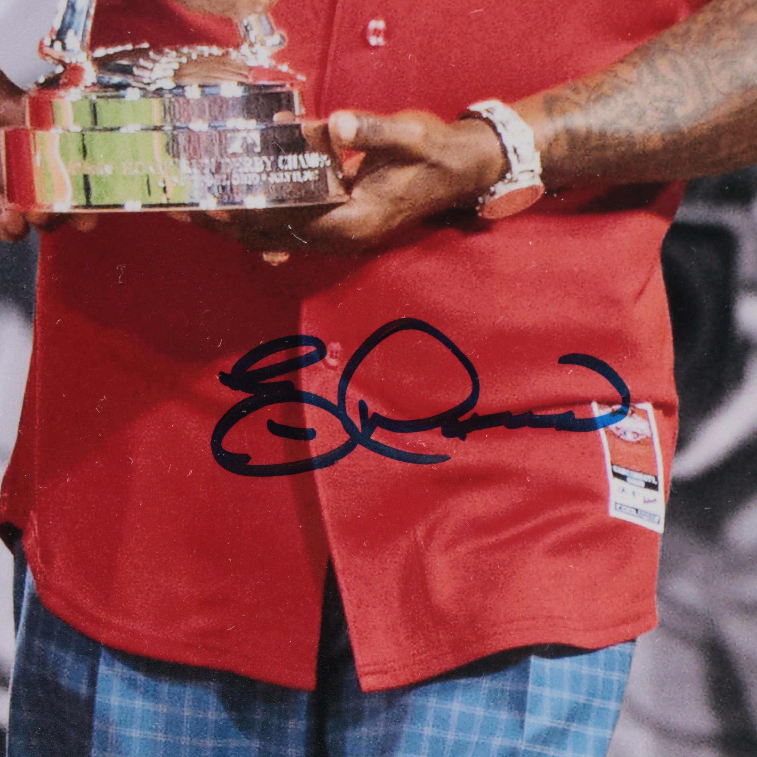 Eric Davis and Dave Parker Signed Cincinnati Reds 2015 Home Run Derby Giclée