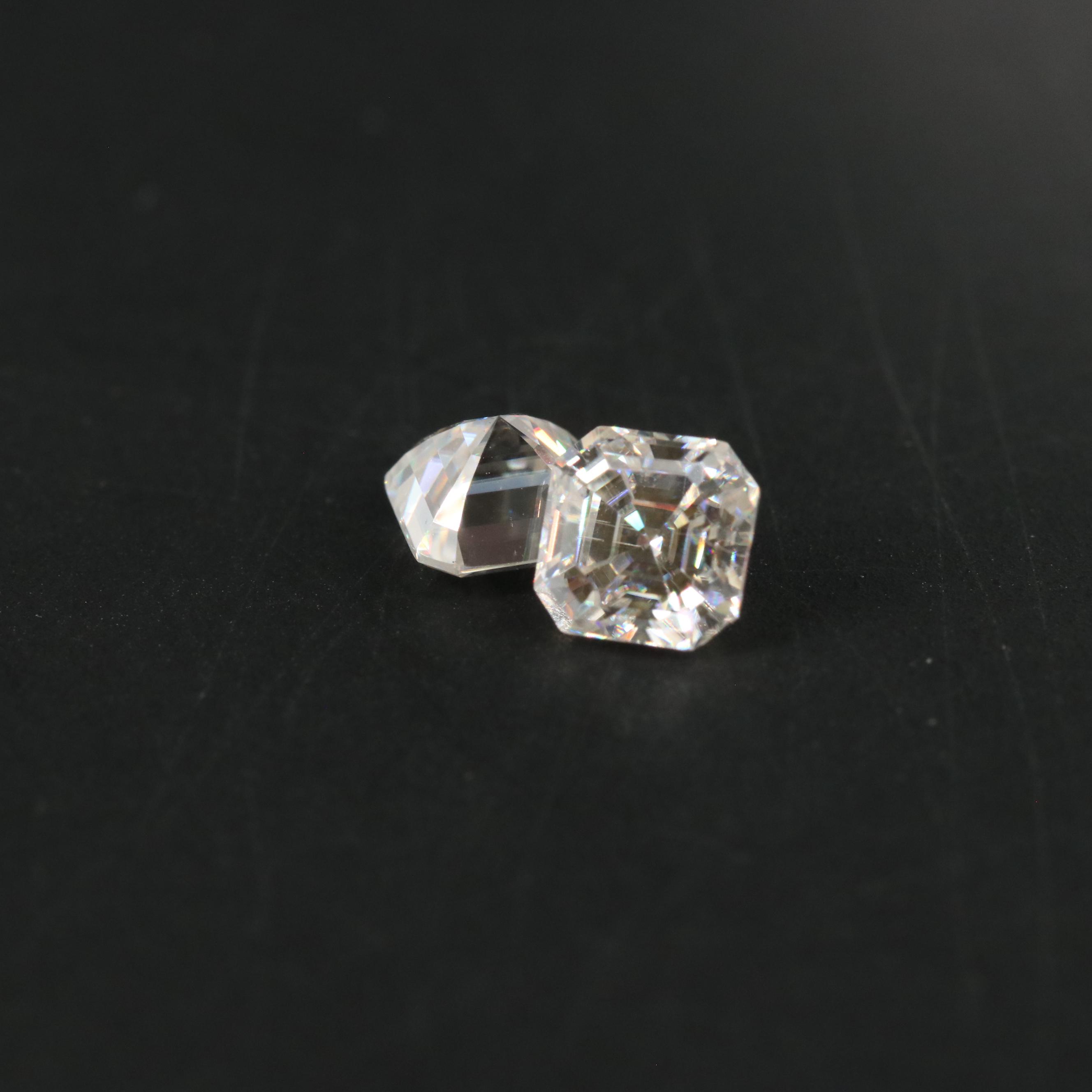 Loose 1.28 CTW Moissanite