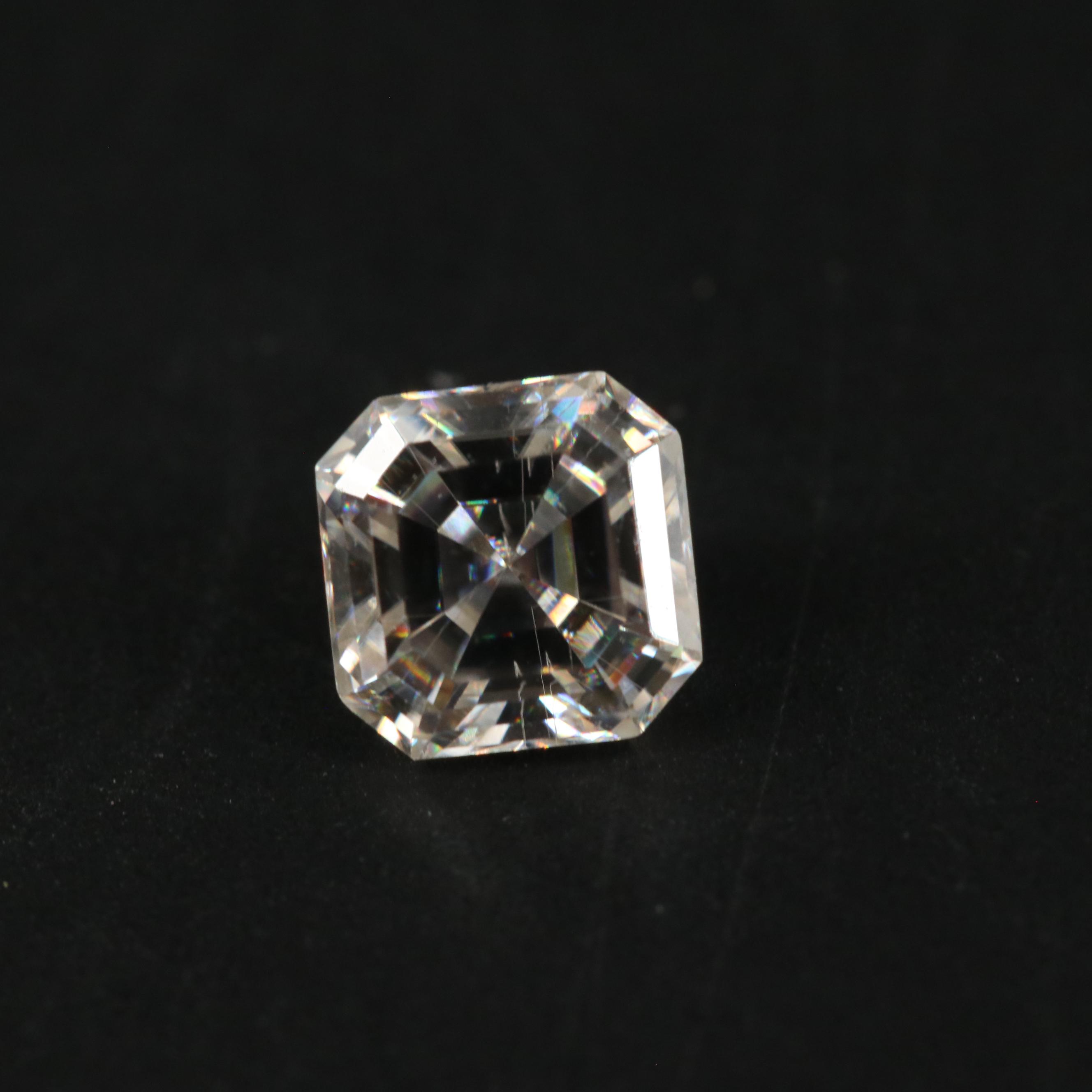 Loose 1.28 CTW Moissanite