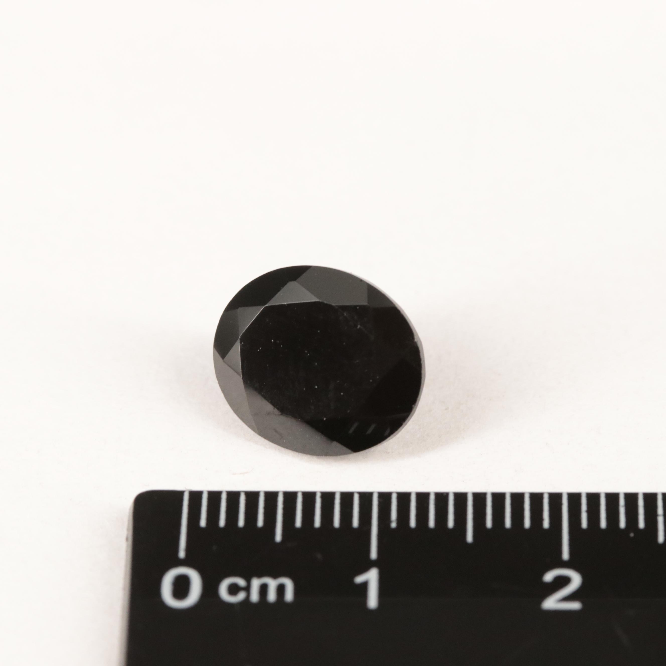 Loose 19.77 CTW Black Spinel