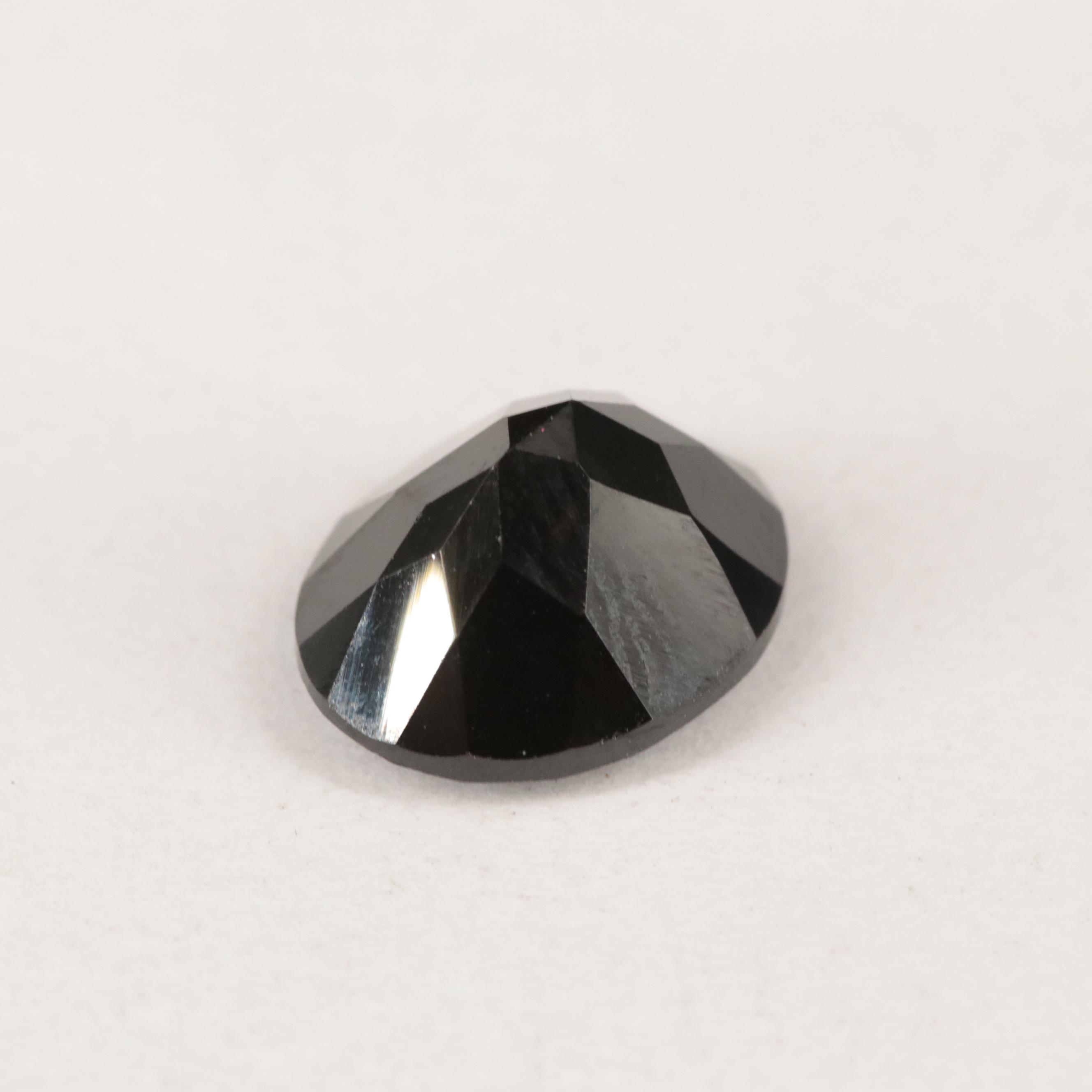 Loose 19.77 CTW Black Spinel