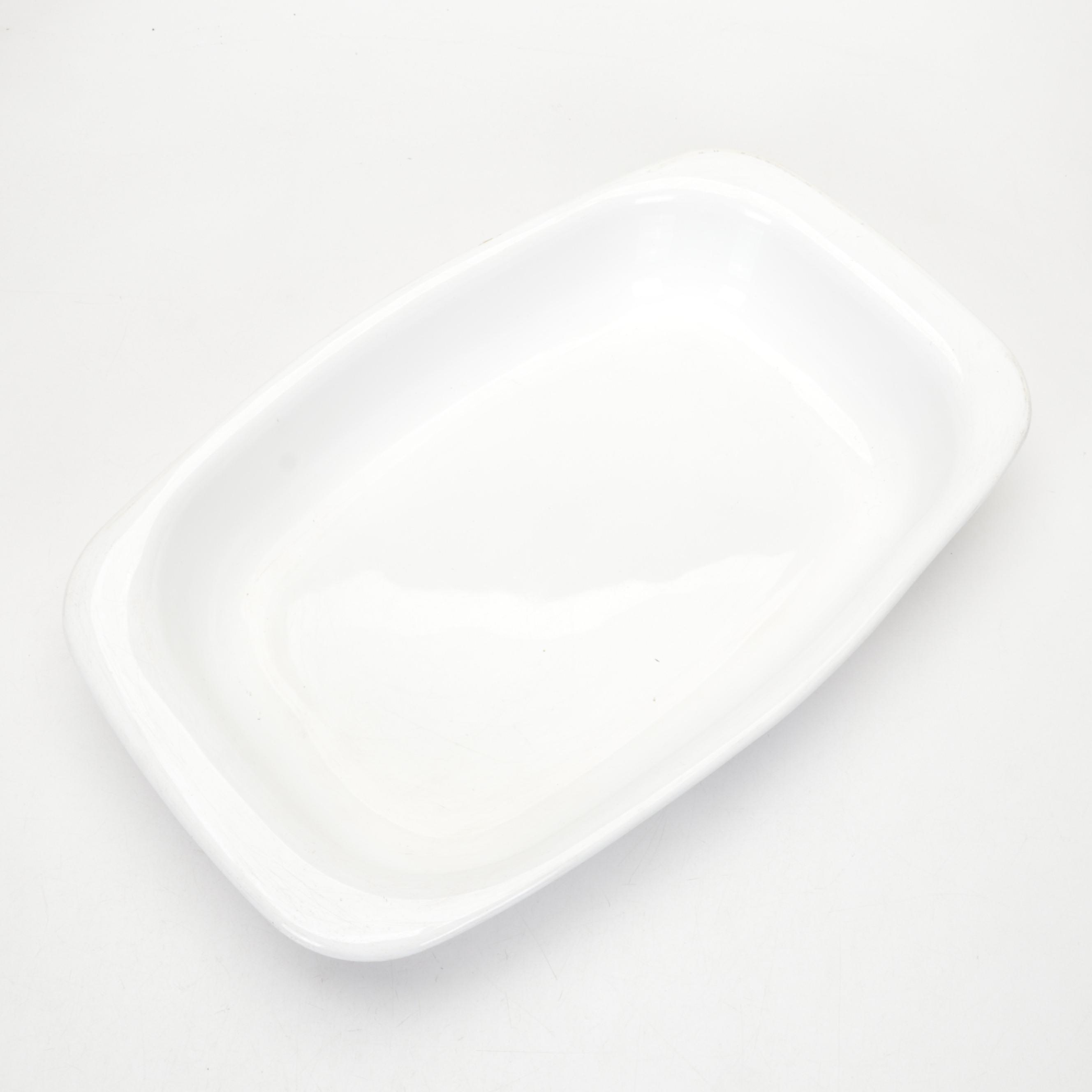 Corningware Casserole Dish with Pottery Barn and Other Enamelware