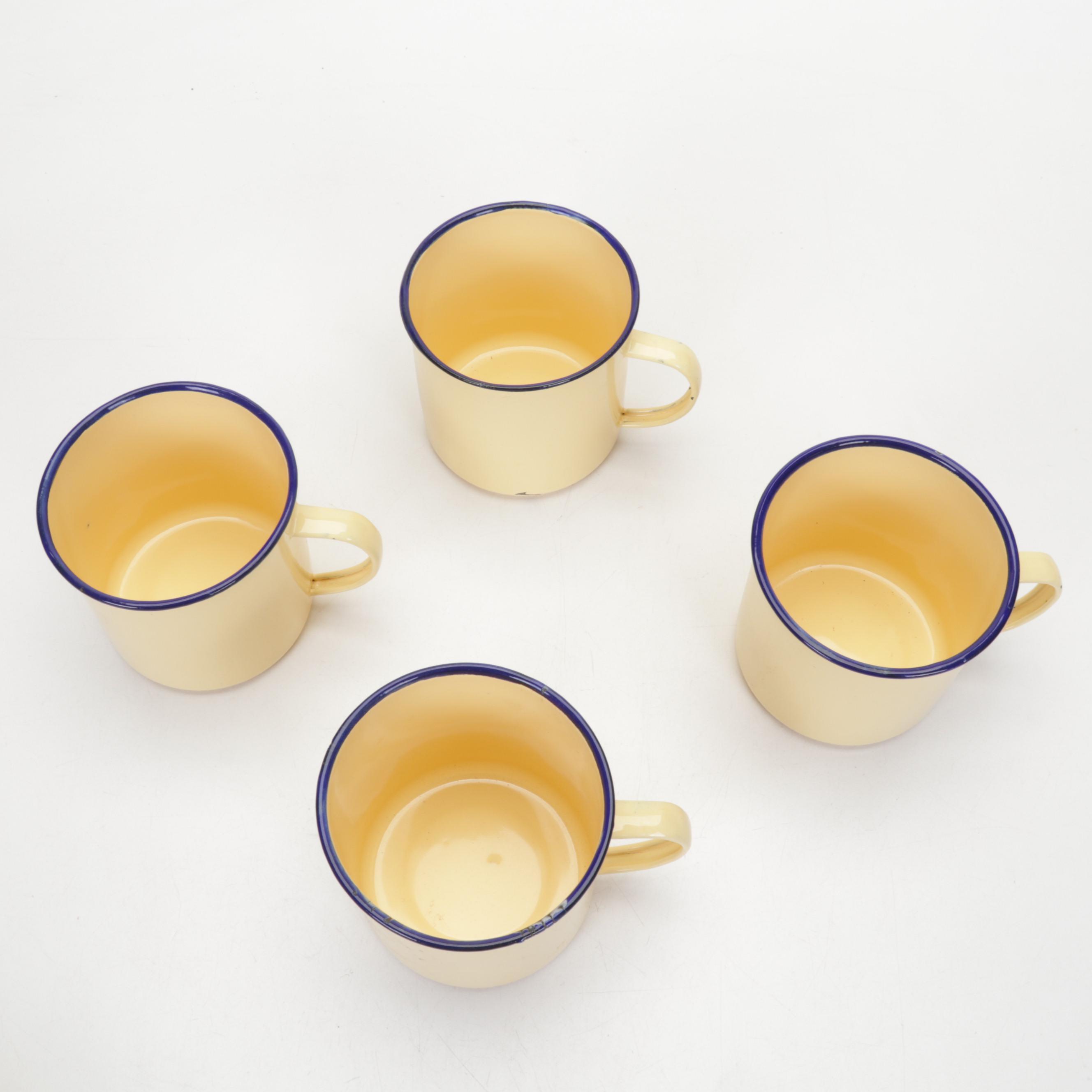 Corningware Casserole Dish with Pottery Barn and Other Enamelware