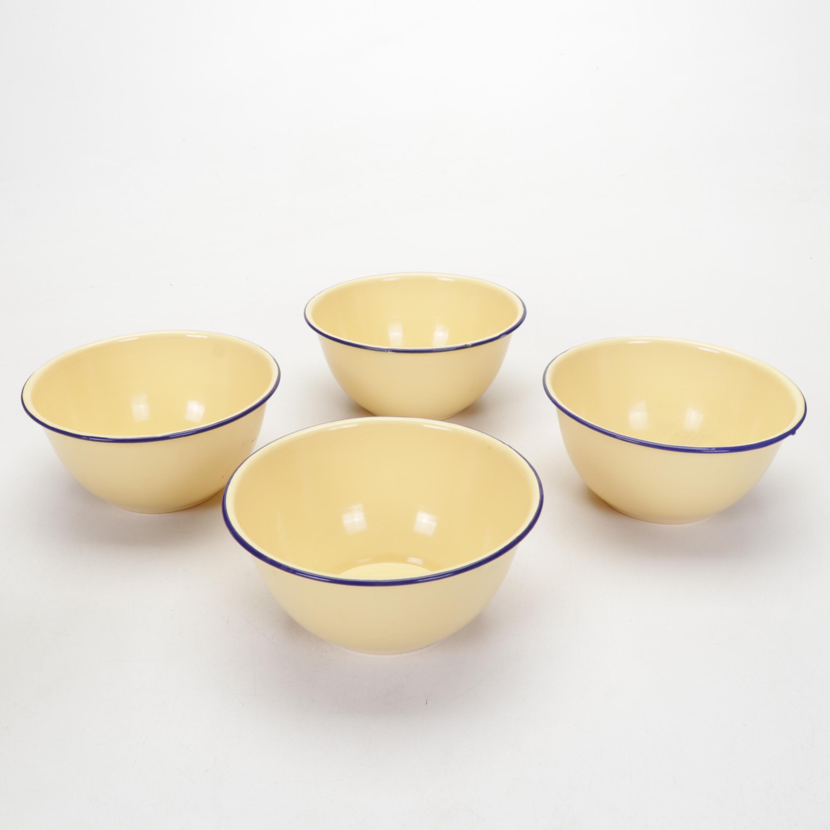 Corningware Casserole Dish with Pottery Barn and Other Enamelware