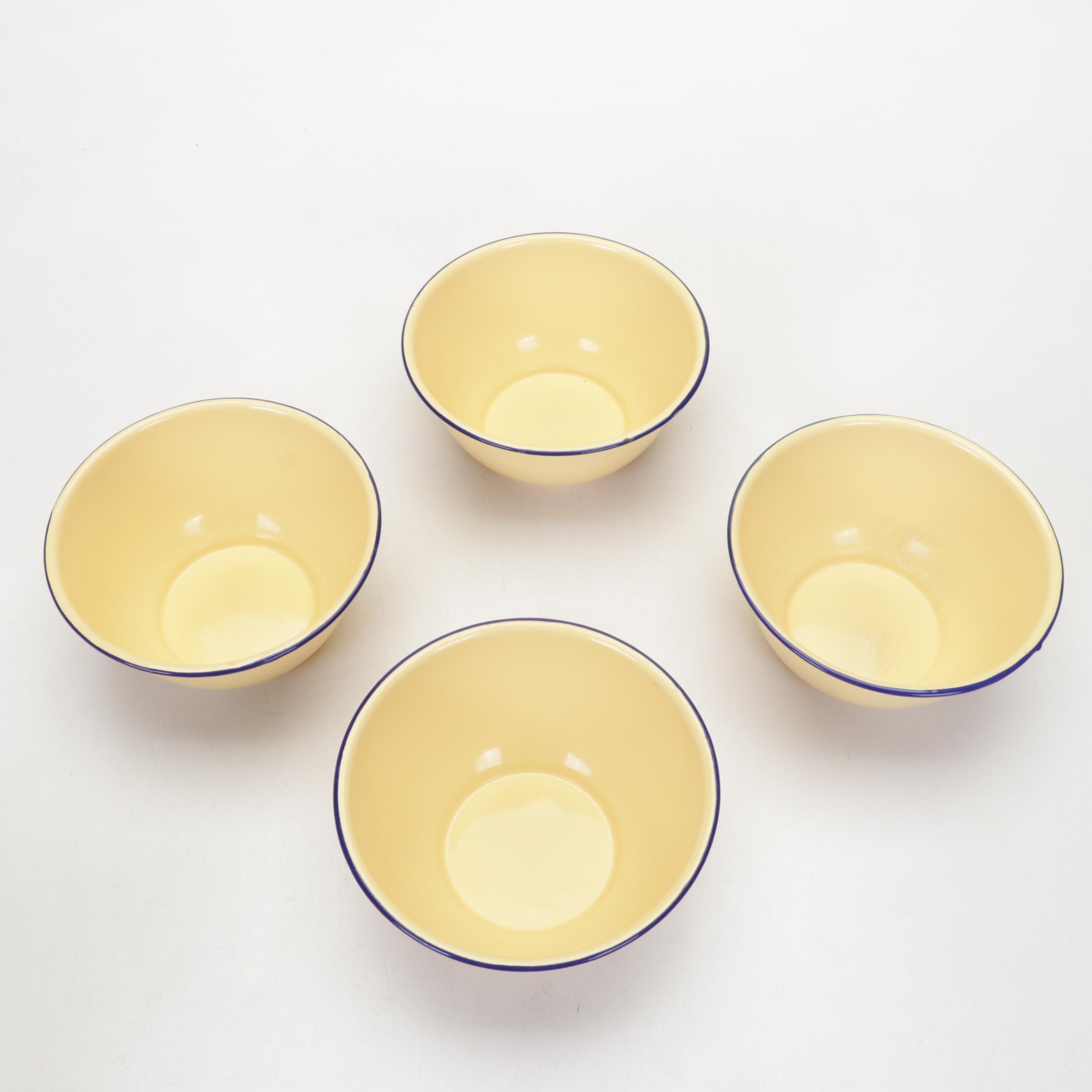 Corningware Casserole Dish with Pottery Barn and Other Enamelware