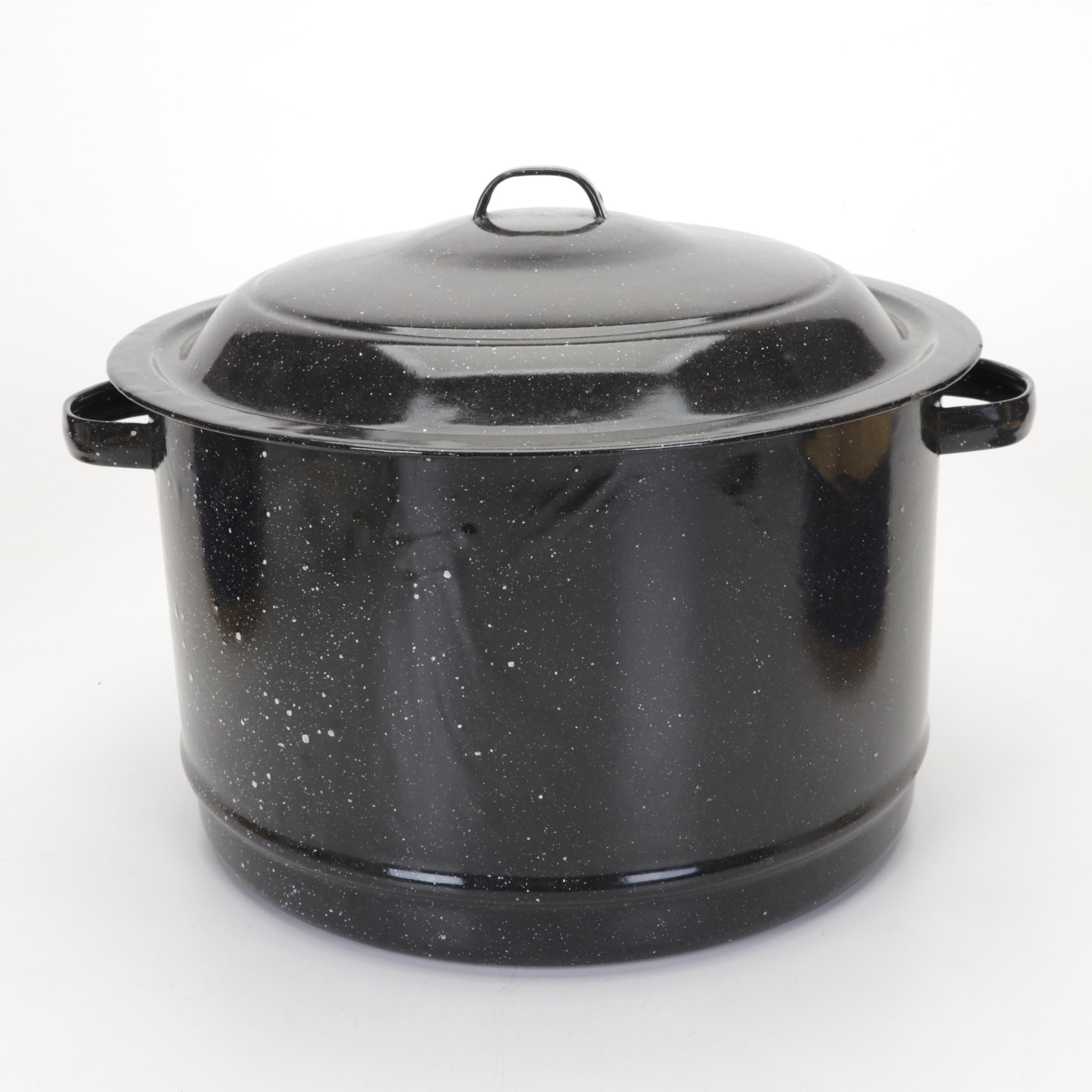 Corningware Casserole Dish with Pottery Barn and Other Enamelware