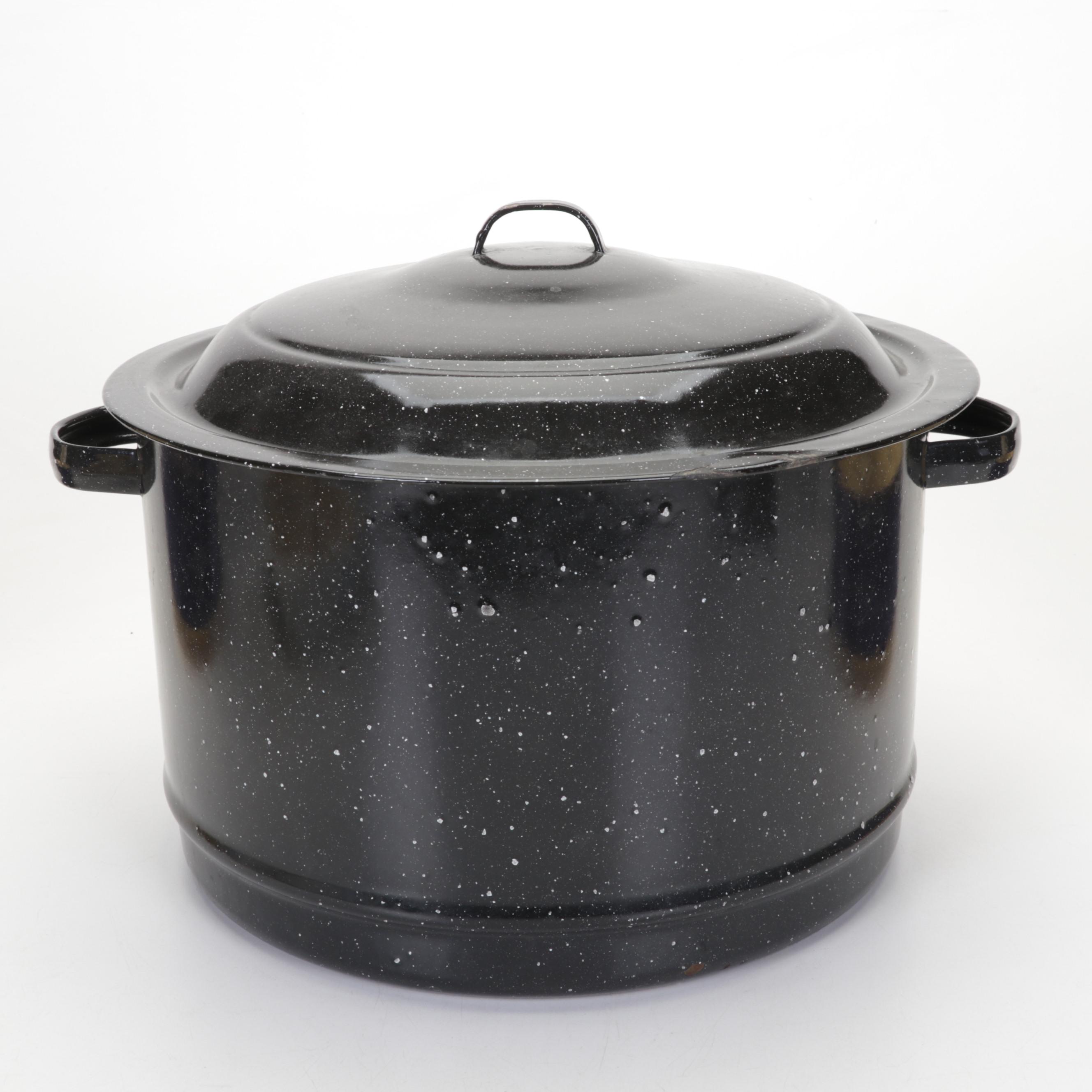 Corningware Casserole Dish with Pottery Barn and Other Enamelware