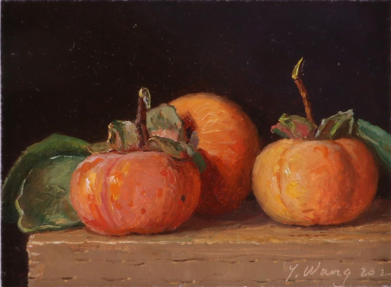 Y. Wang Still Life Oil Painting, 2022