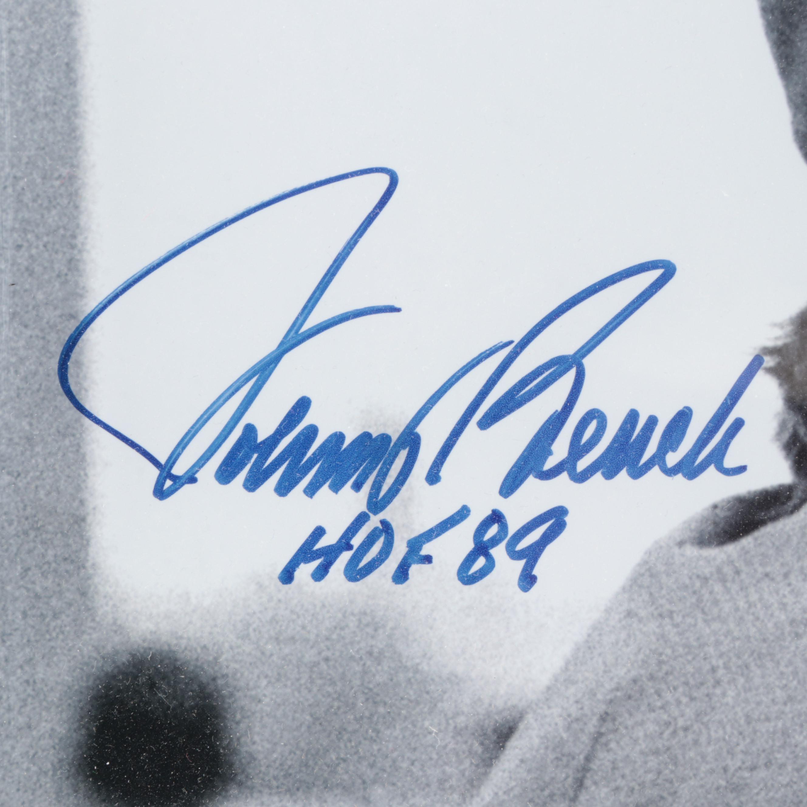 Johnny Bench and Tom Seaver Signed "See Ya in Cooperstown" Kiss Giclée