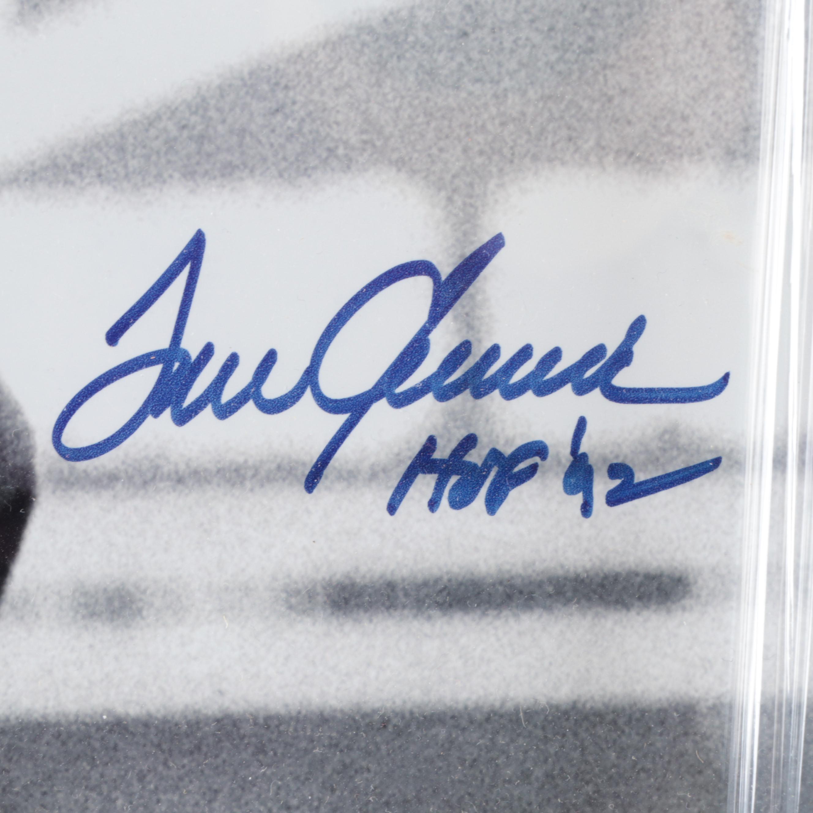 Johnny Bench and Tom Seaver Signed "See Ya in Cooperstown" Kiss Giclée