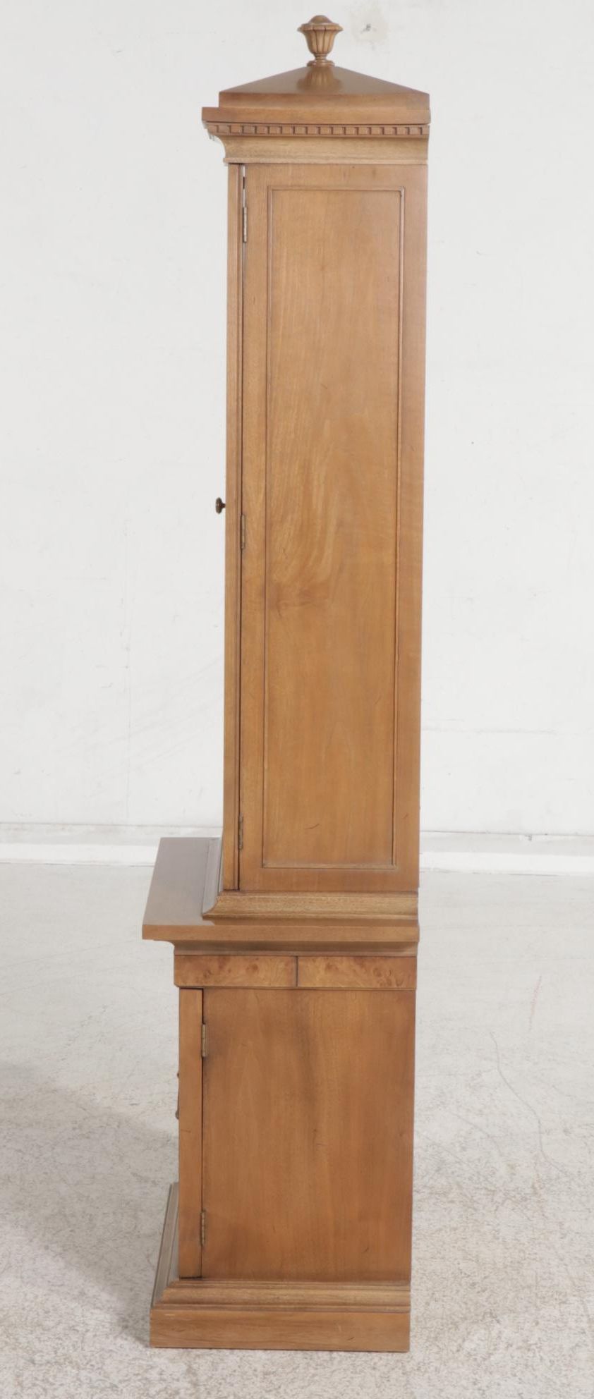 Walnut Display Cabinet, Late 20th Century