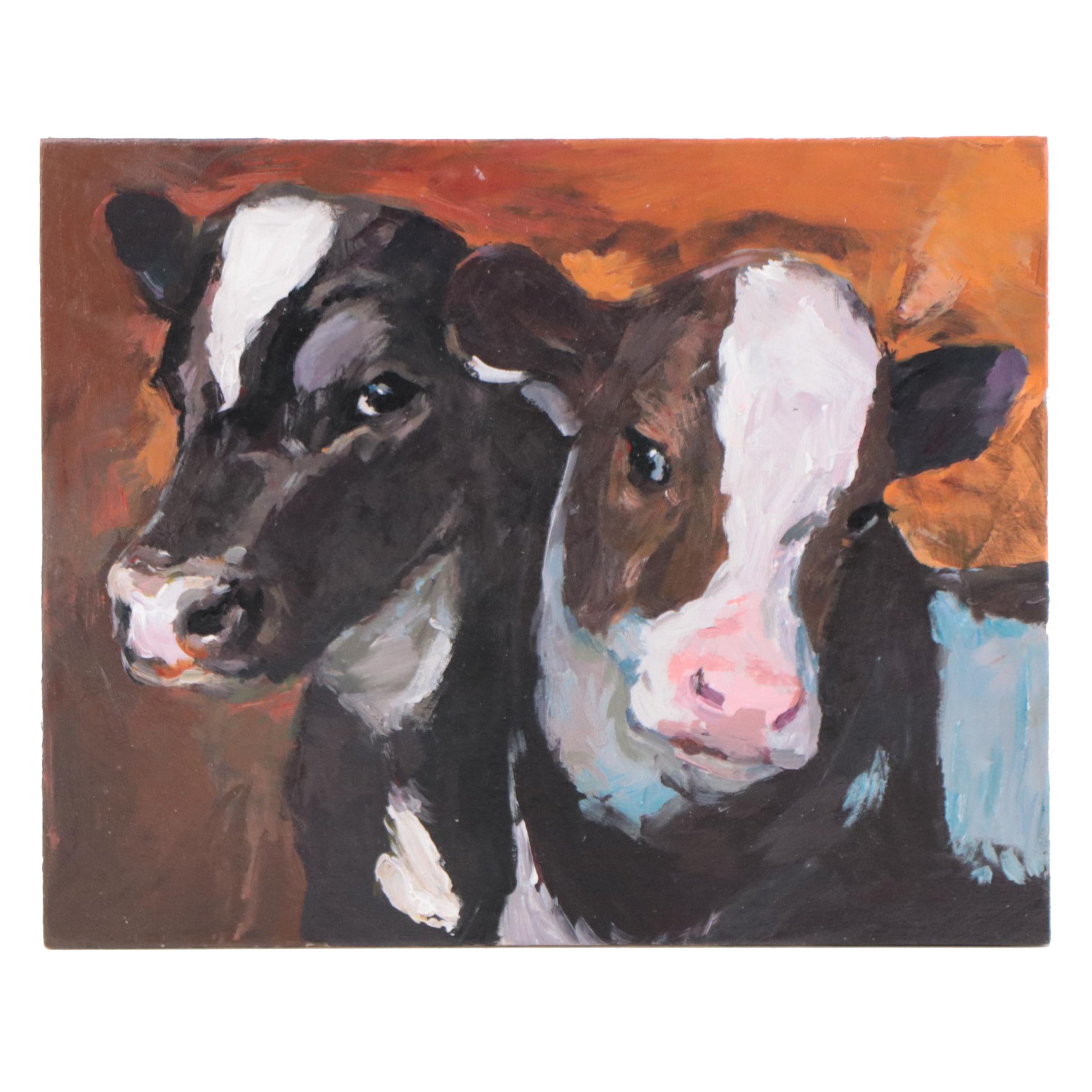 Adam Deda Oil Painting "Amor Eterno," 2022