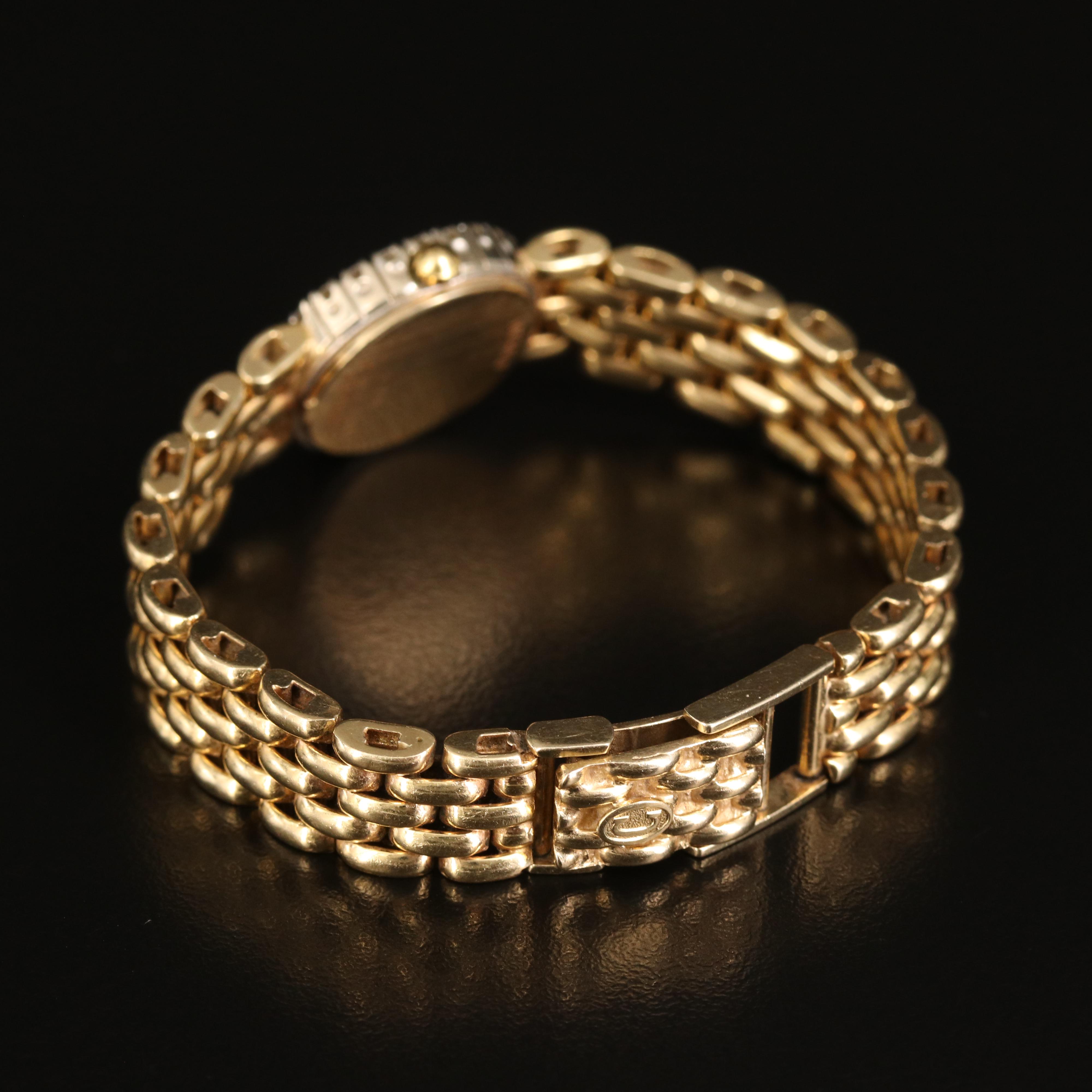 Vintage Concord 14K 0.55 CTW Diamond Watch