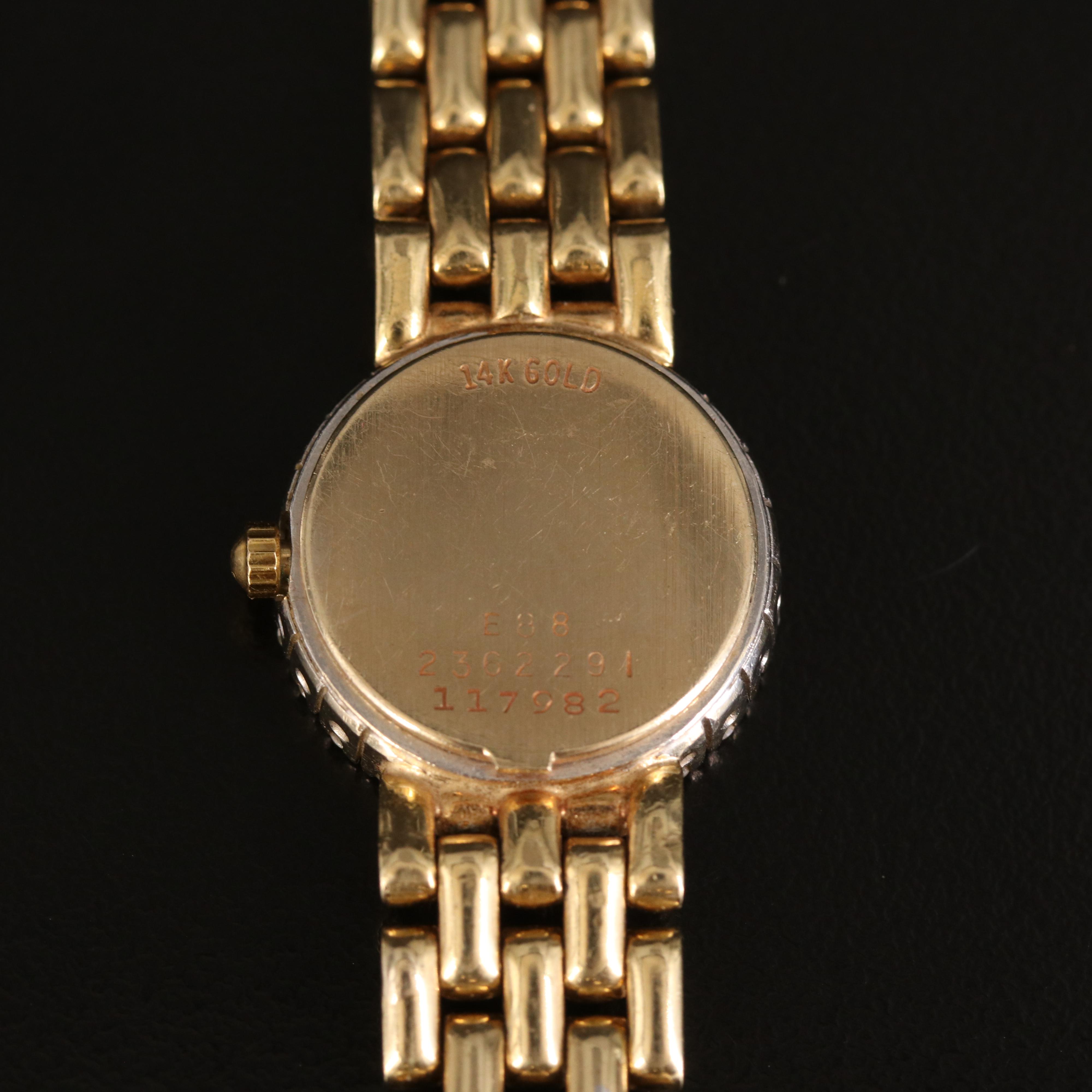 Vintage Concord 14K 0.55 CTW Diamond Watch