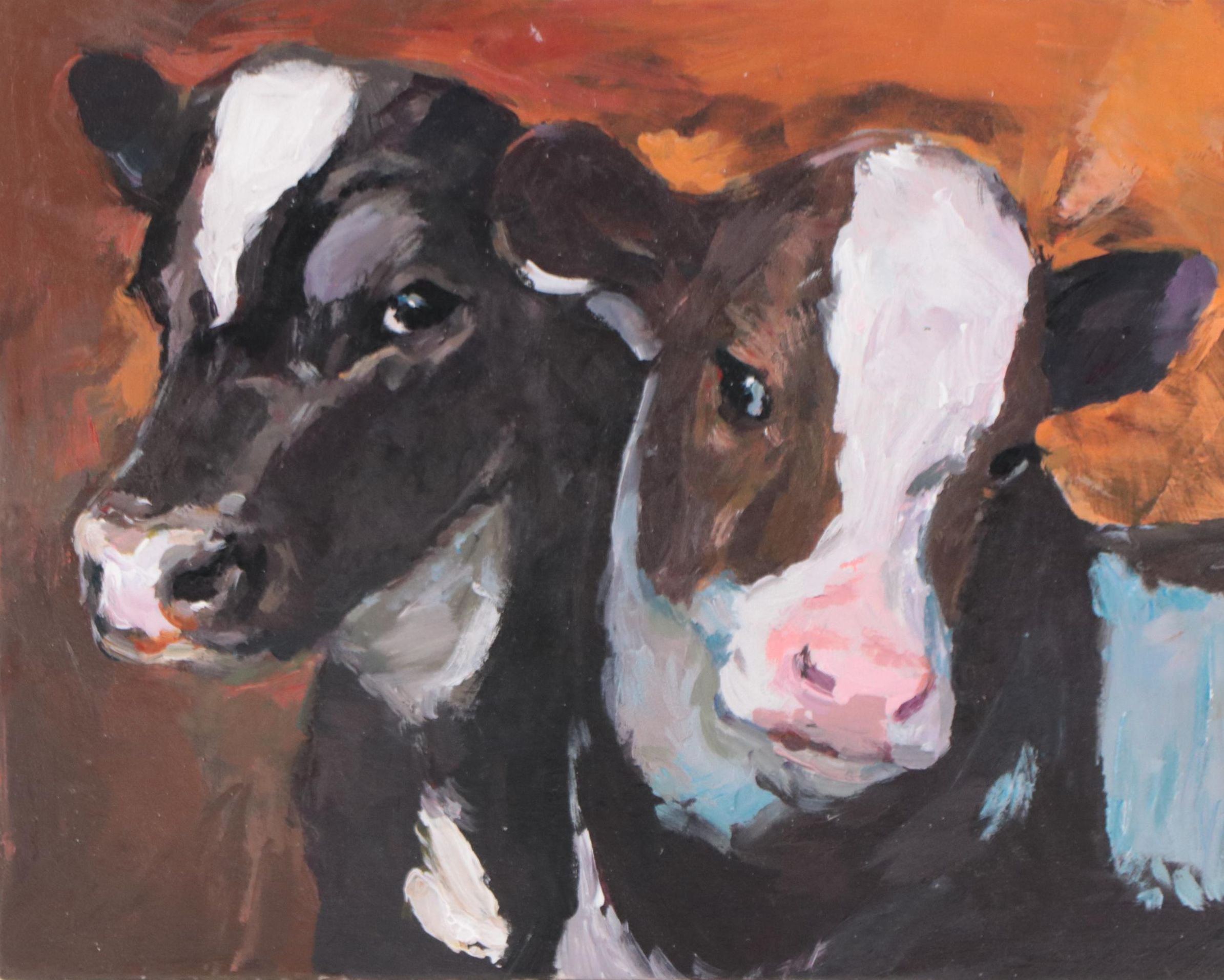 Adam Deda Oil Painting "Amor Eterno," 2022