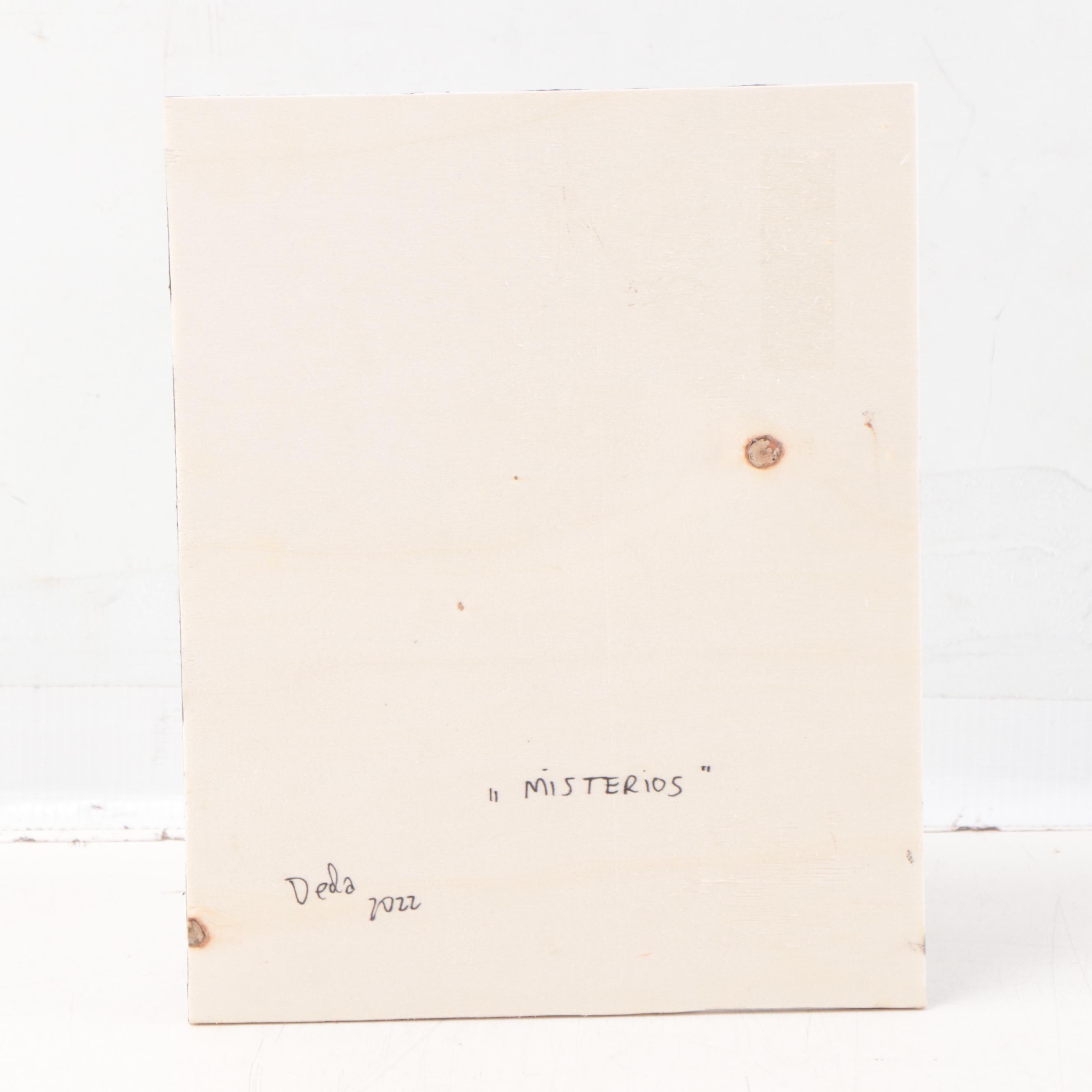 Adam Deda Oil Painting "Misterios," 2022