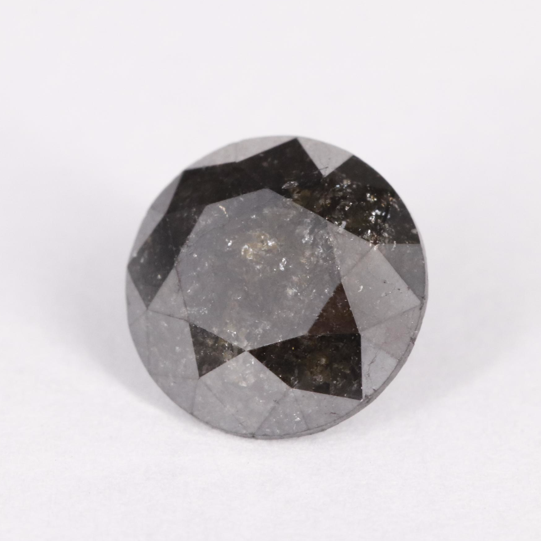 Loose 2.49 CT Black Diamond