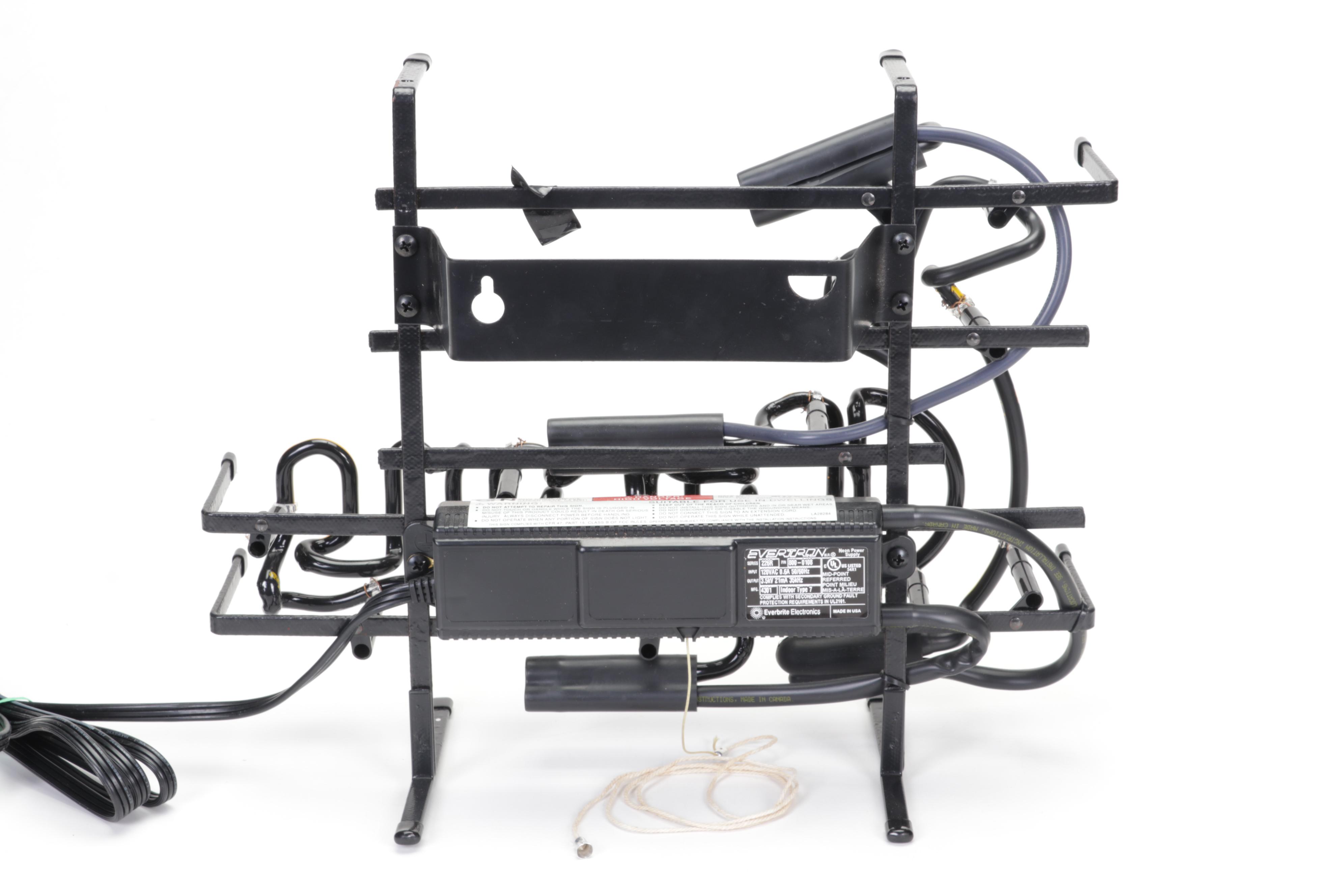 Corona Beer Palm Tree Illuminated Neon Sign