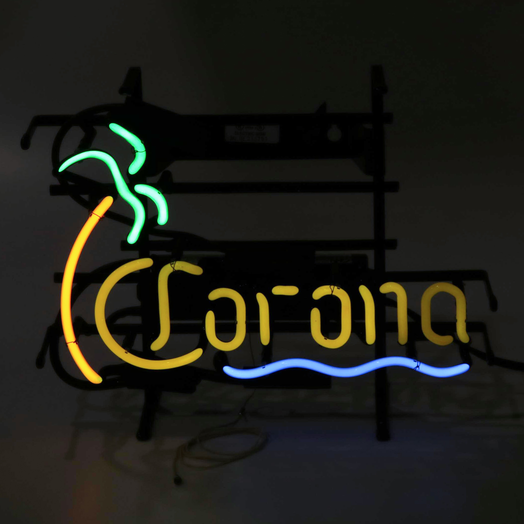 Corona Beer Palm Tree Illuminated Neon Sign