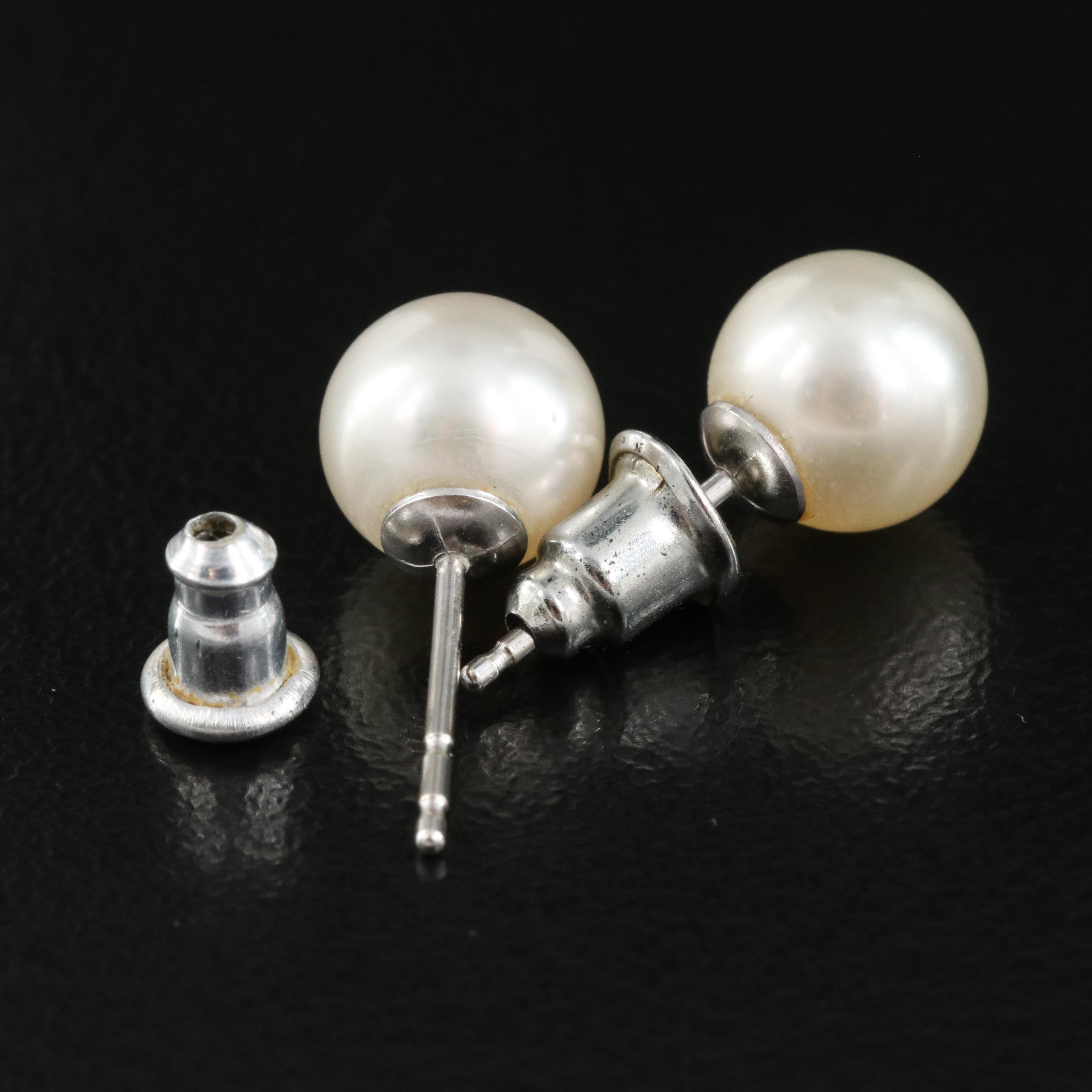 Blue Lagoon by Mikimoto 14K Pearl Earrings