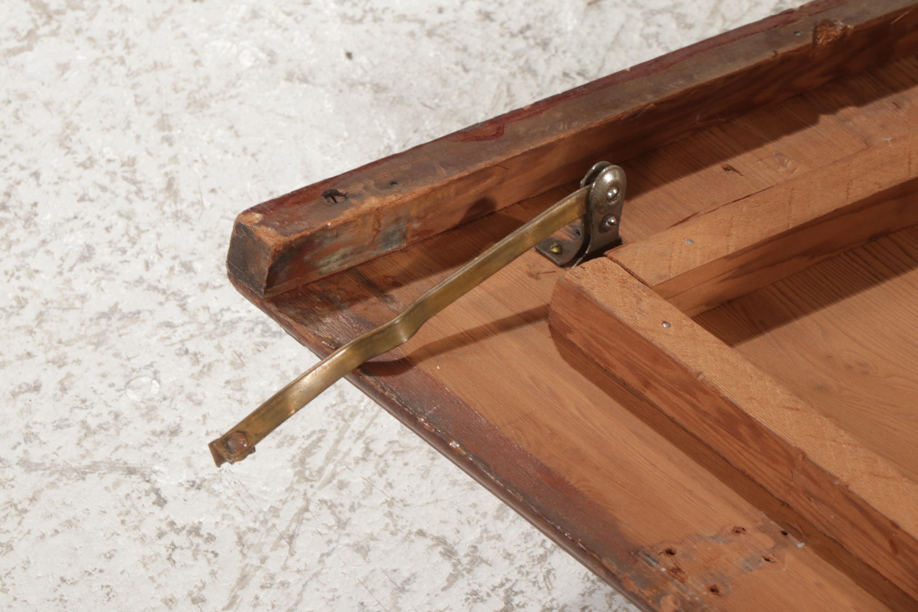 Pine Blanket Chest, Mid-20th Century