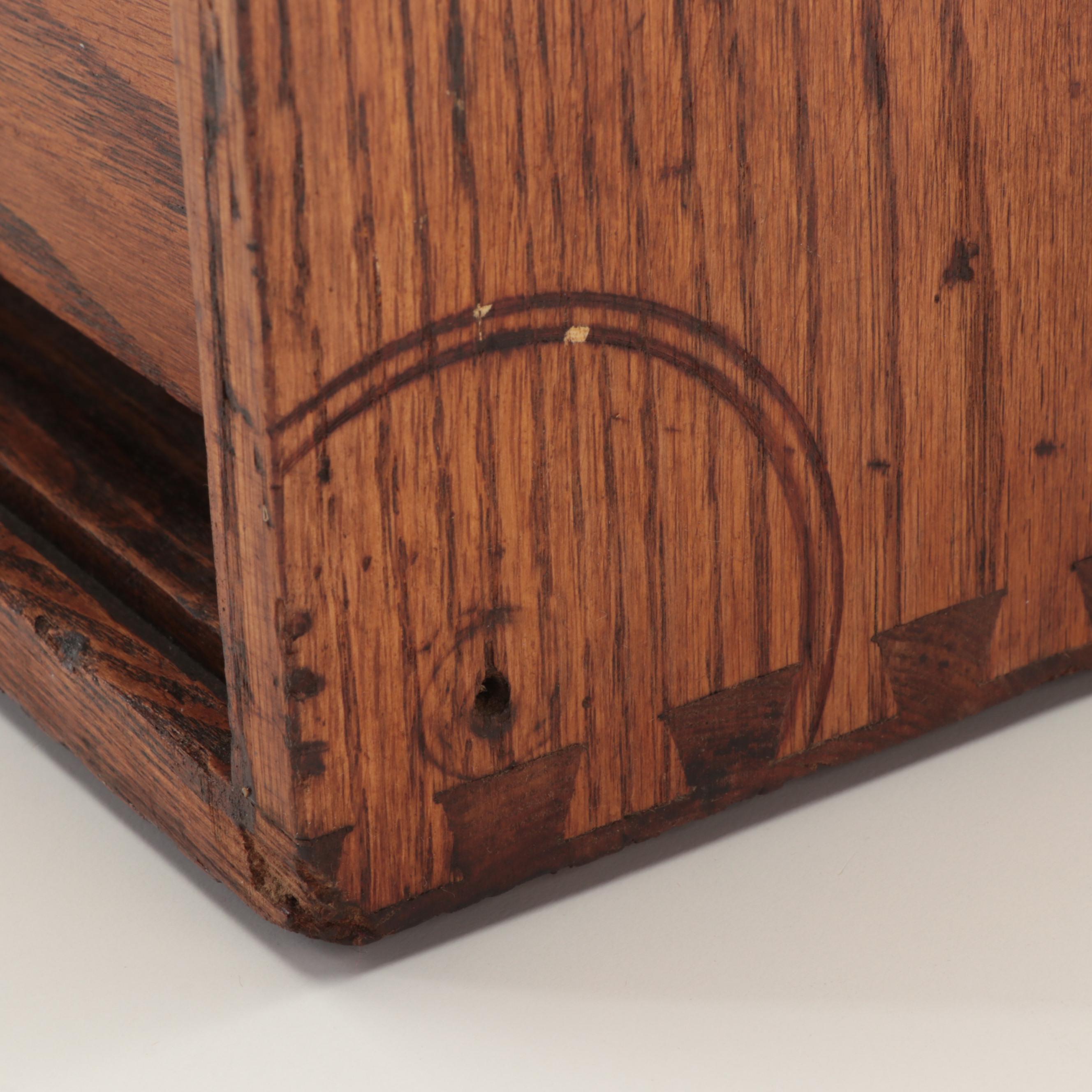 Oak Machinist's Tool Box