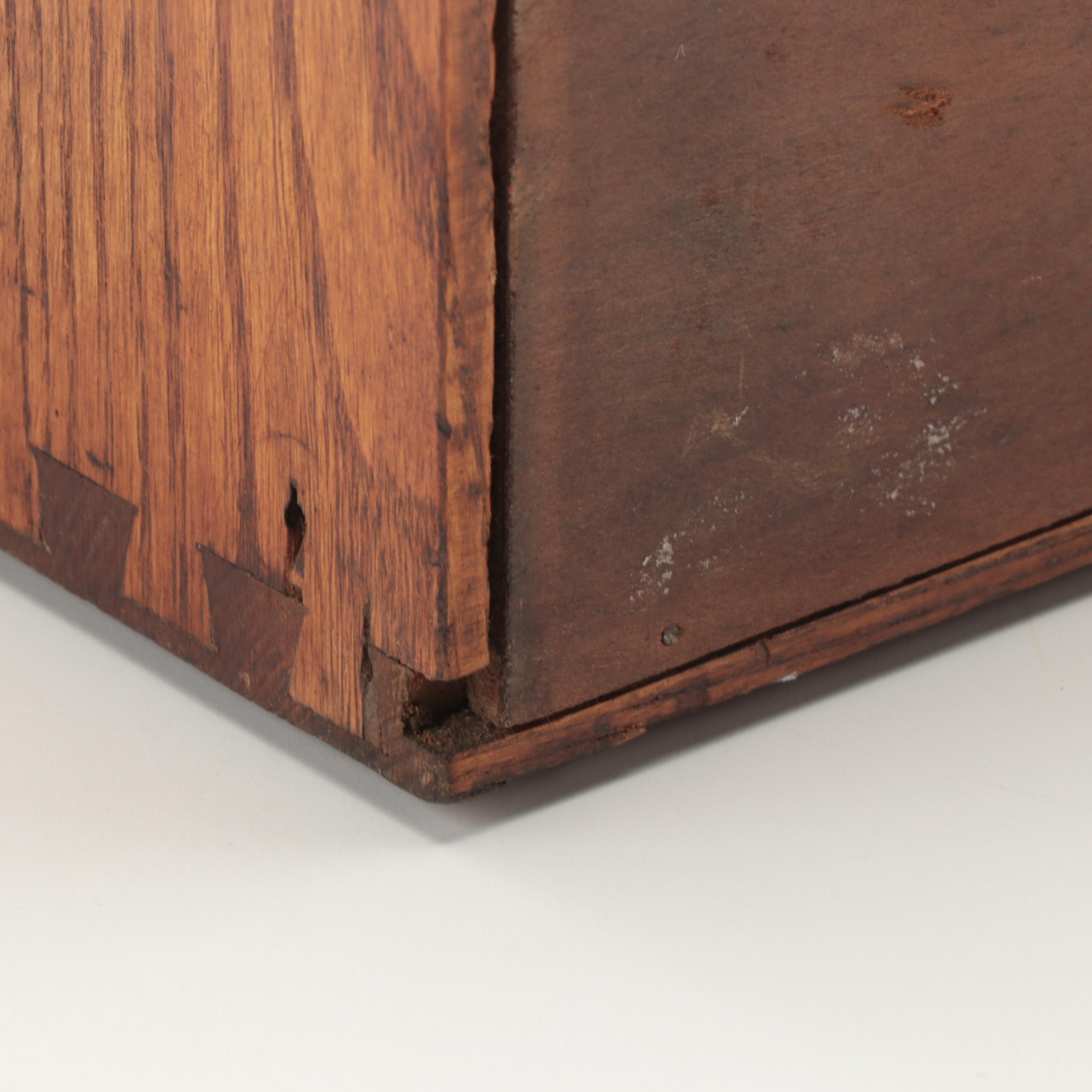 Oak Machinist's Tool Box