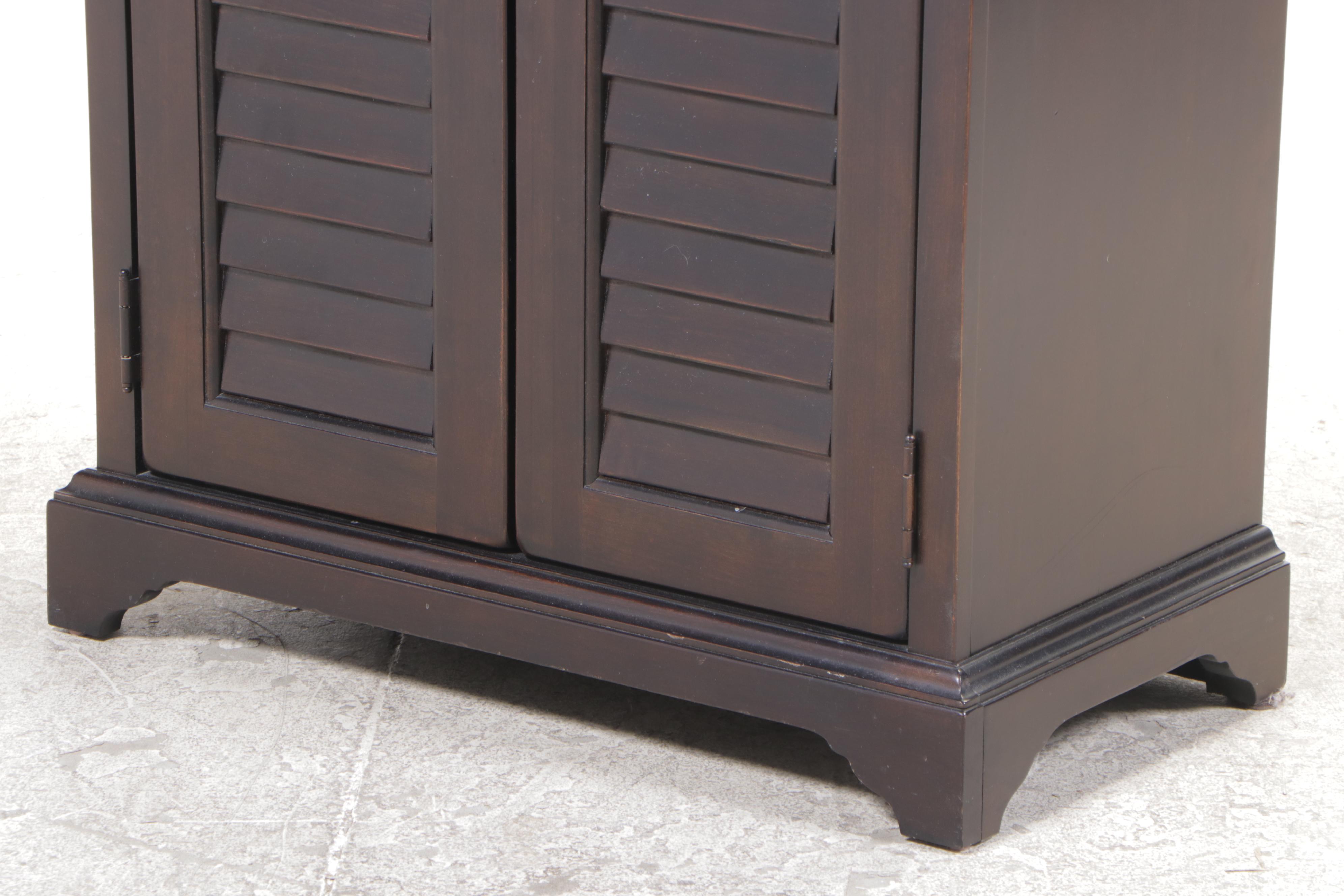 Paula Deen Home Cherrywood Utility Cabinet in Tobacco Finish