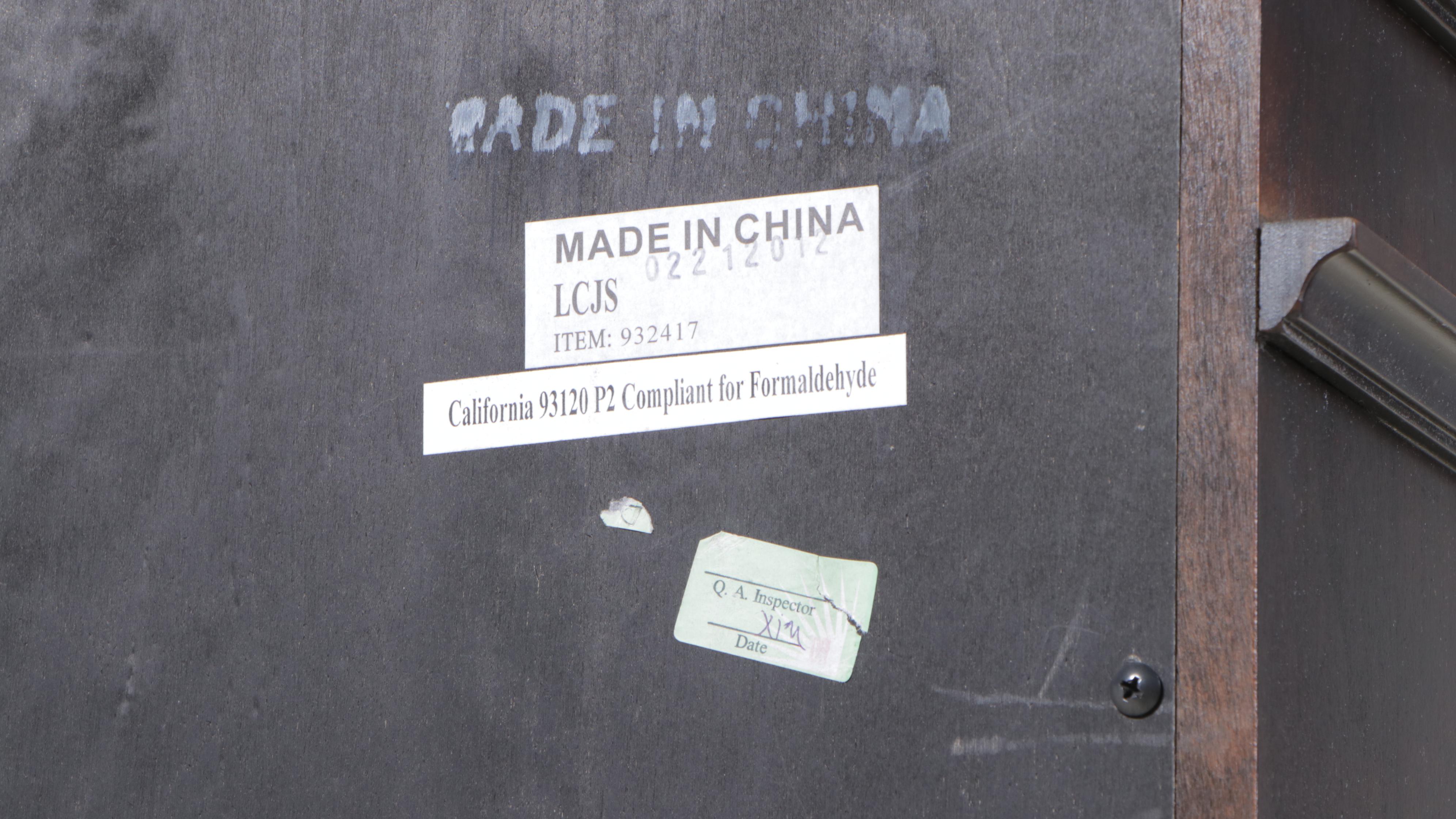 Paula Deen Home Cherrywood Utility Cabinet in Tobacco Finish