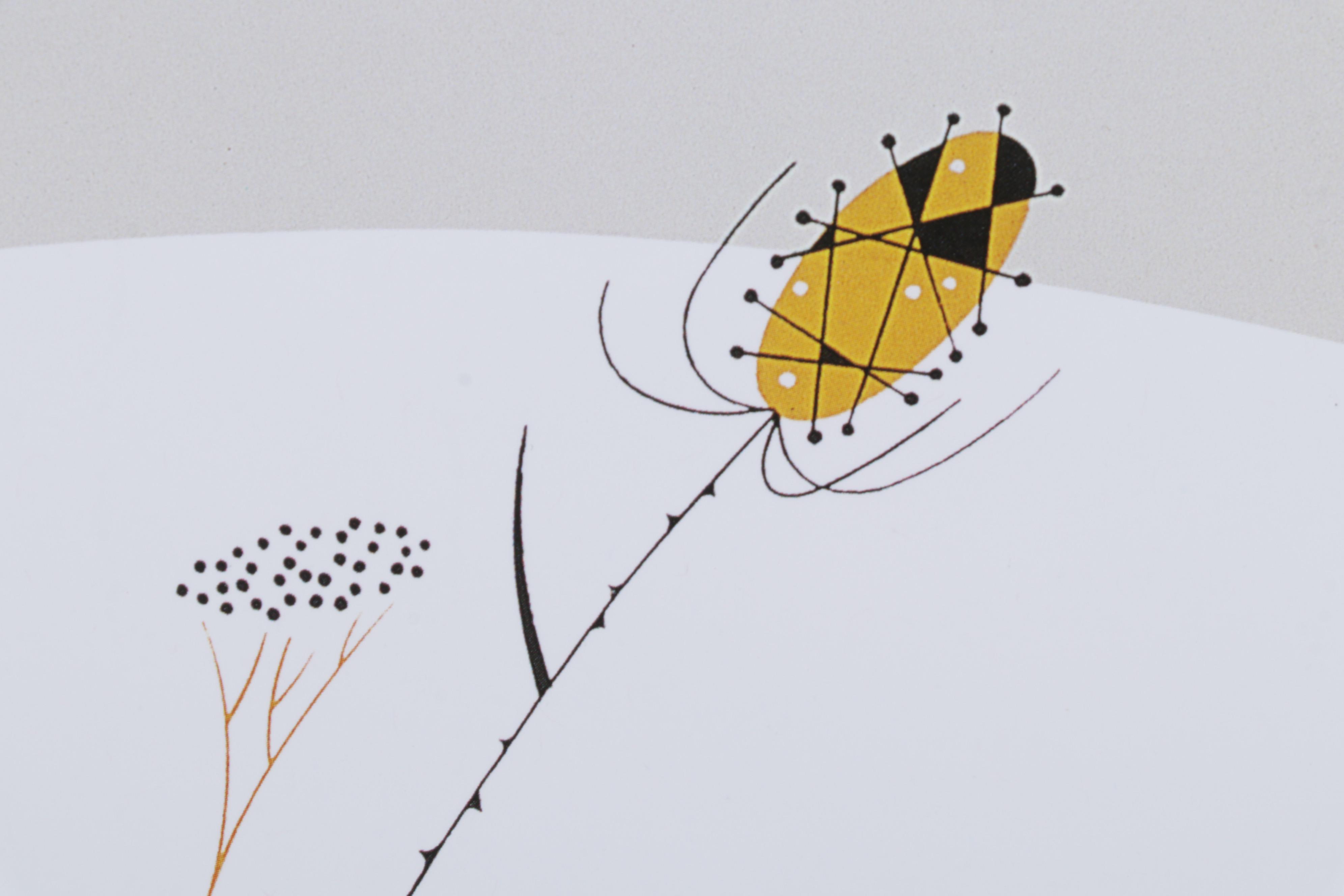 Offset Lithograph After Charley Harper "Cardinal Cuisine," circa 2002