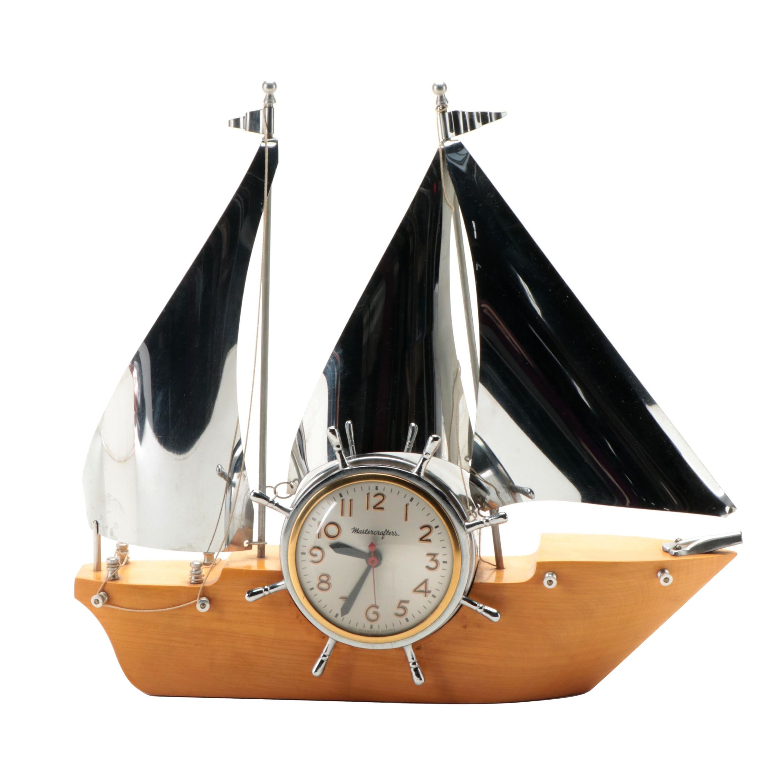 Sessions Mastercrafters "Flying Cloud" Electric Television Clock