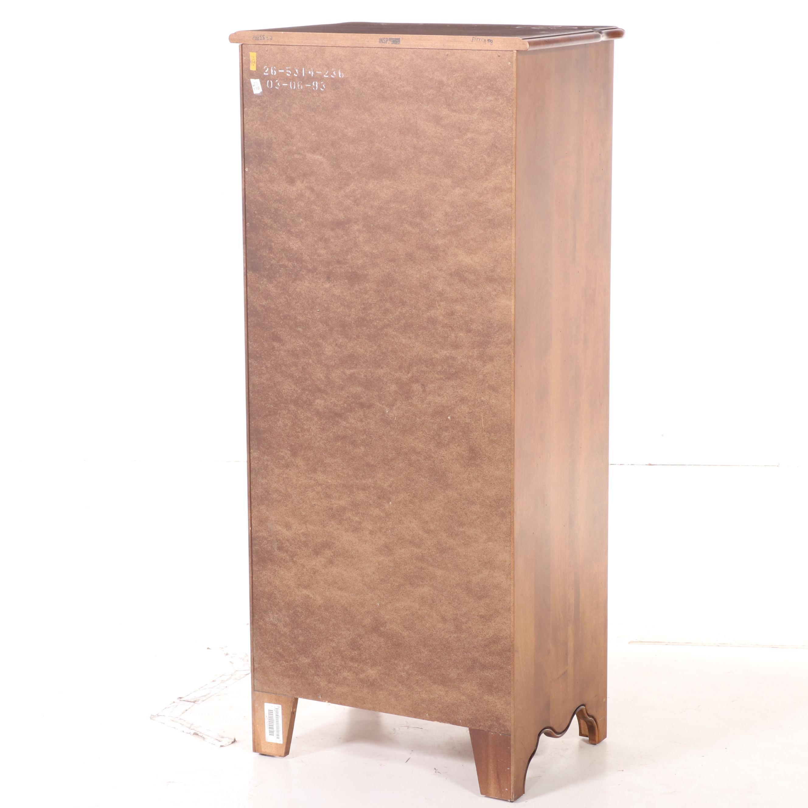 Ethan Allen French Provincial Style Maple Semanier, Late 20th Century