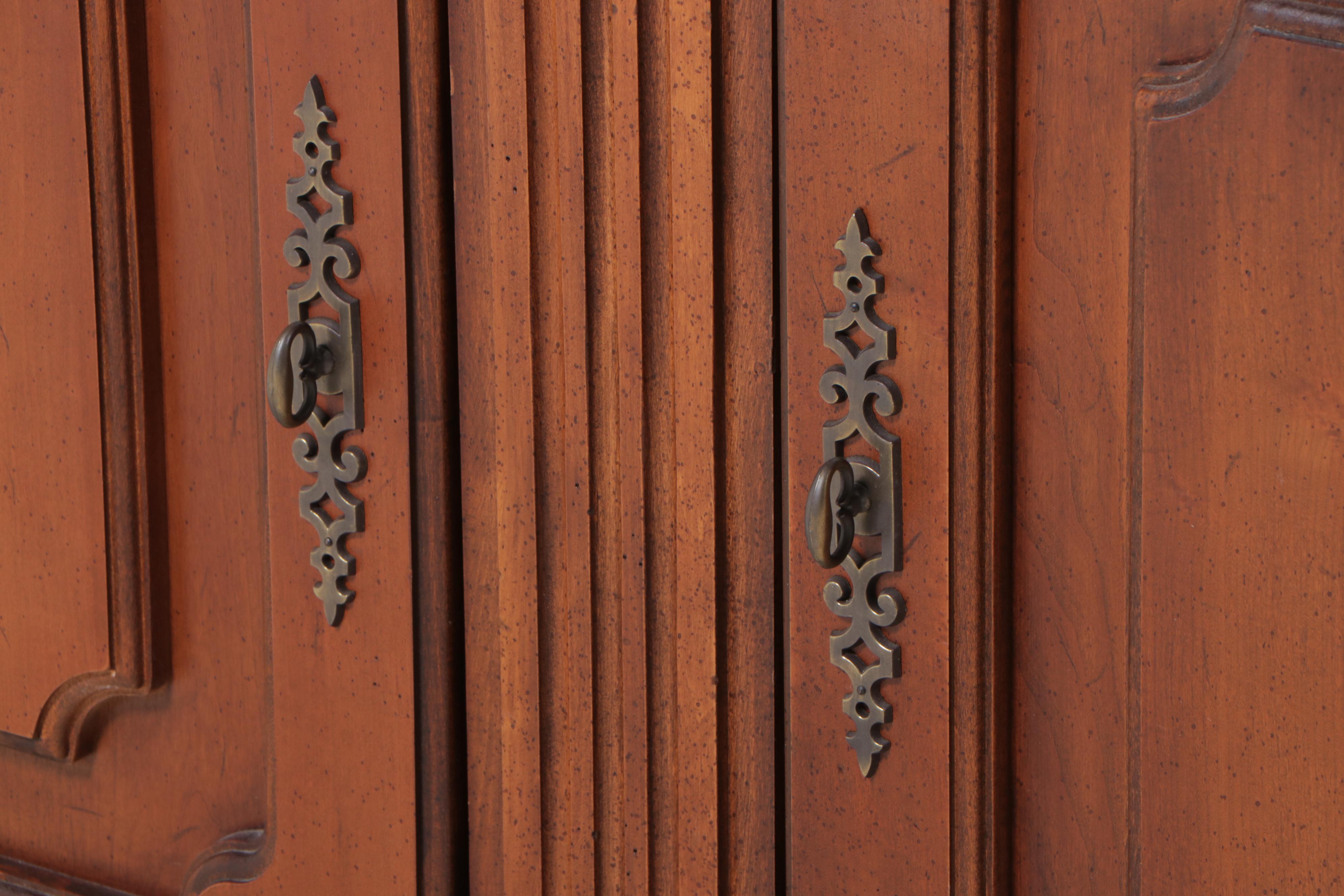 French Provincial Style Cherrywood Bookcase