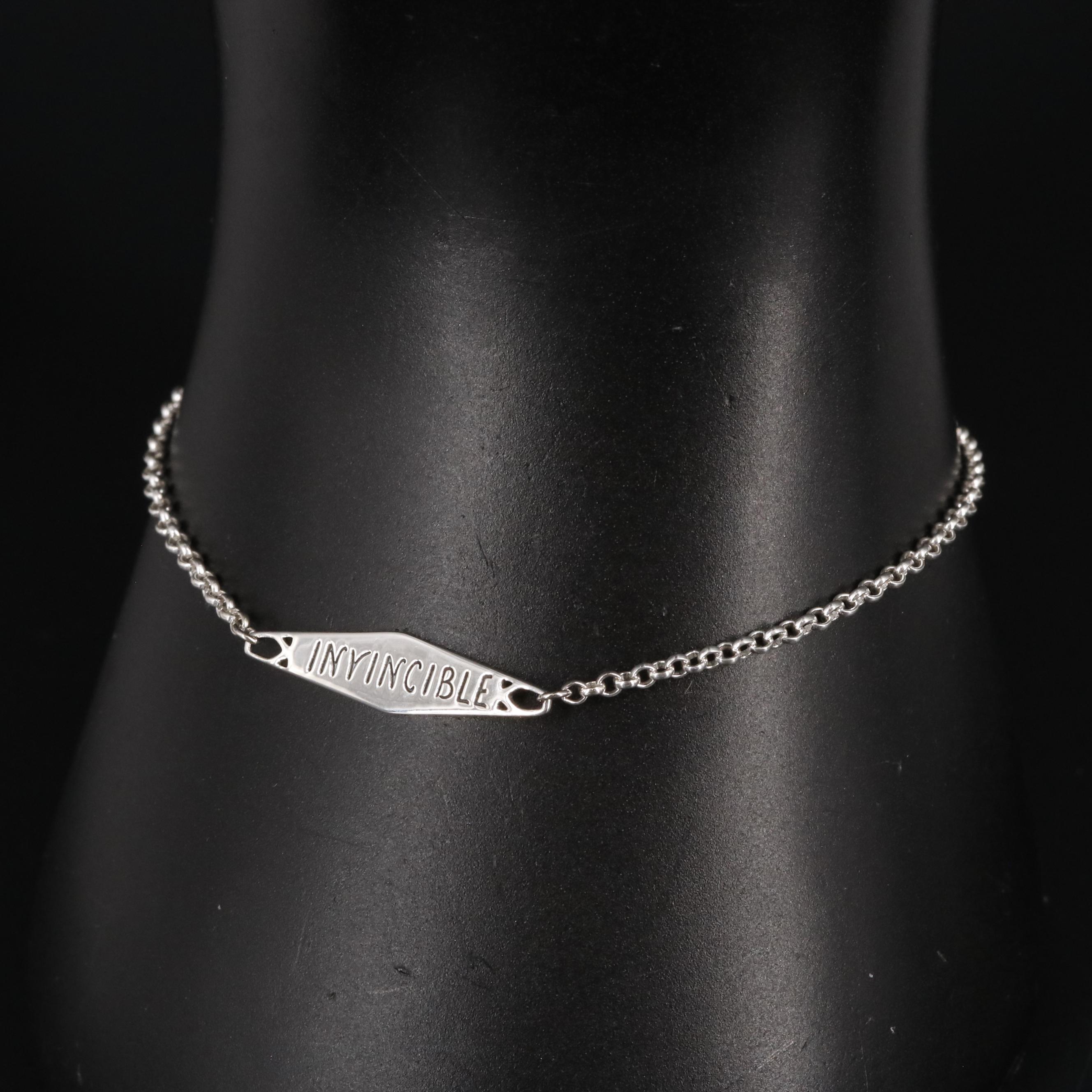 Sterling Invincible Bracelet