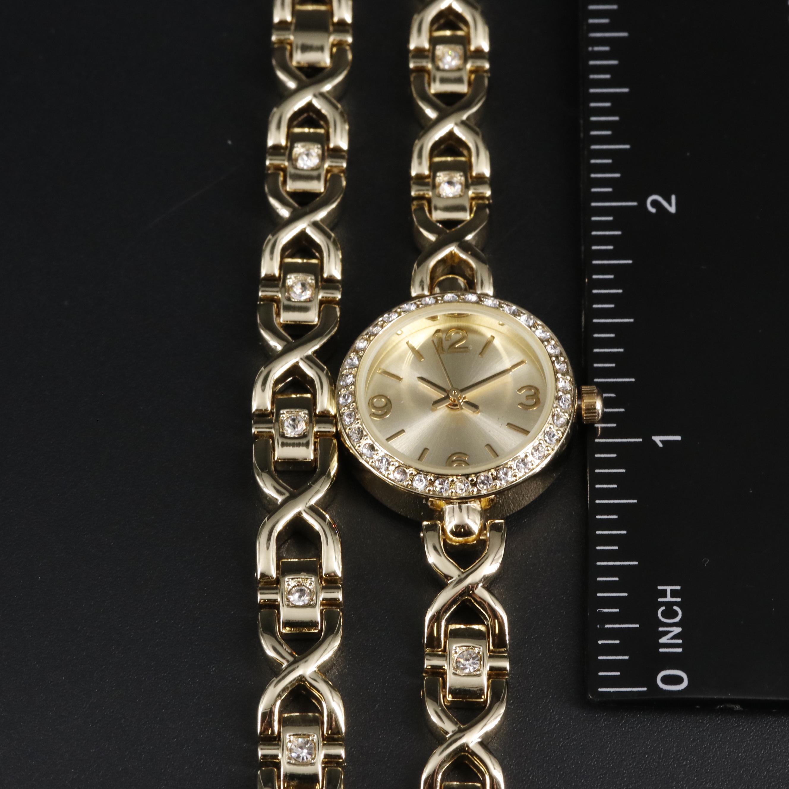 Chain Bracelet and Watch Set