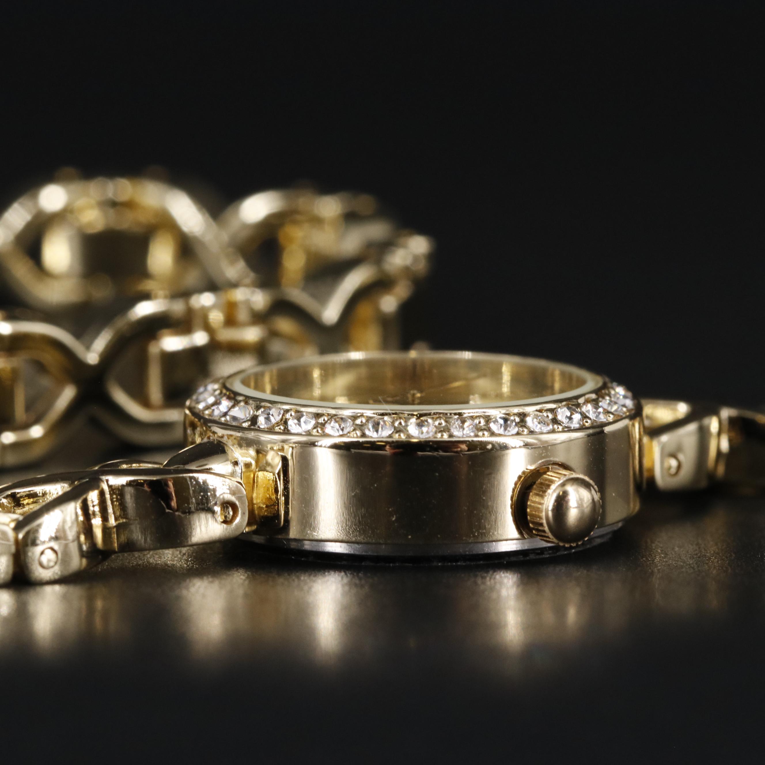 Chain Bracelet and Watch Set