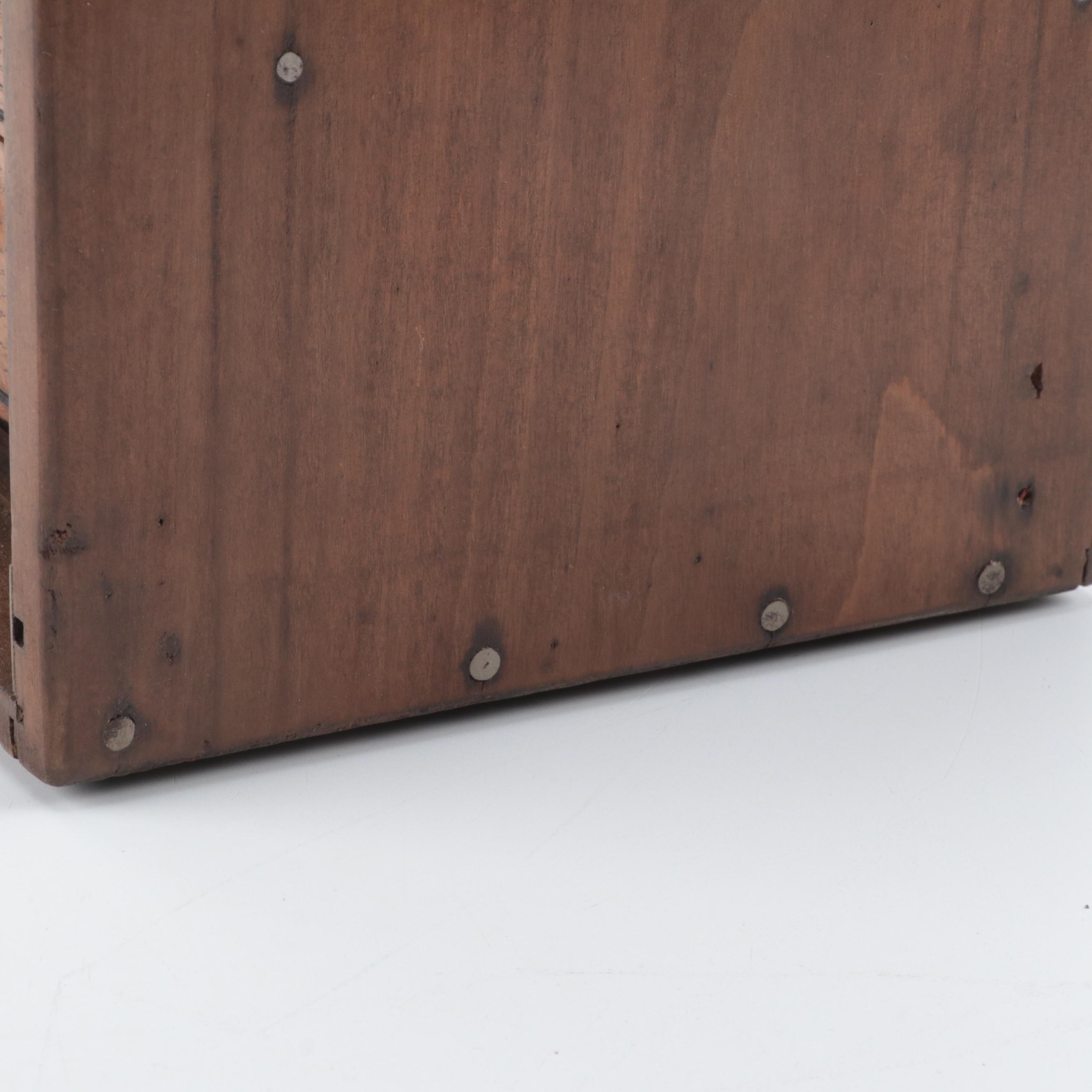 H. Gerstner & Sons Oak Wood Tool Chest