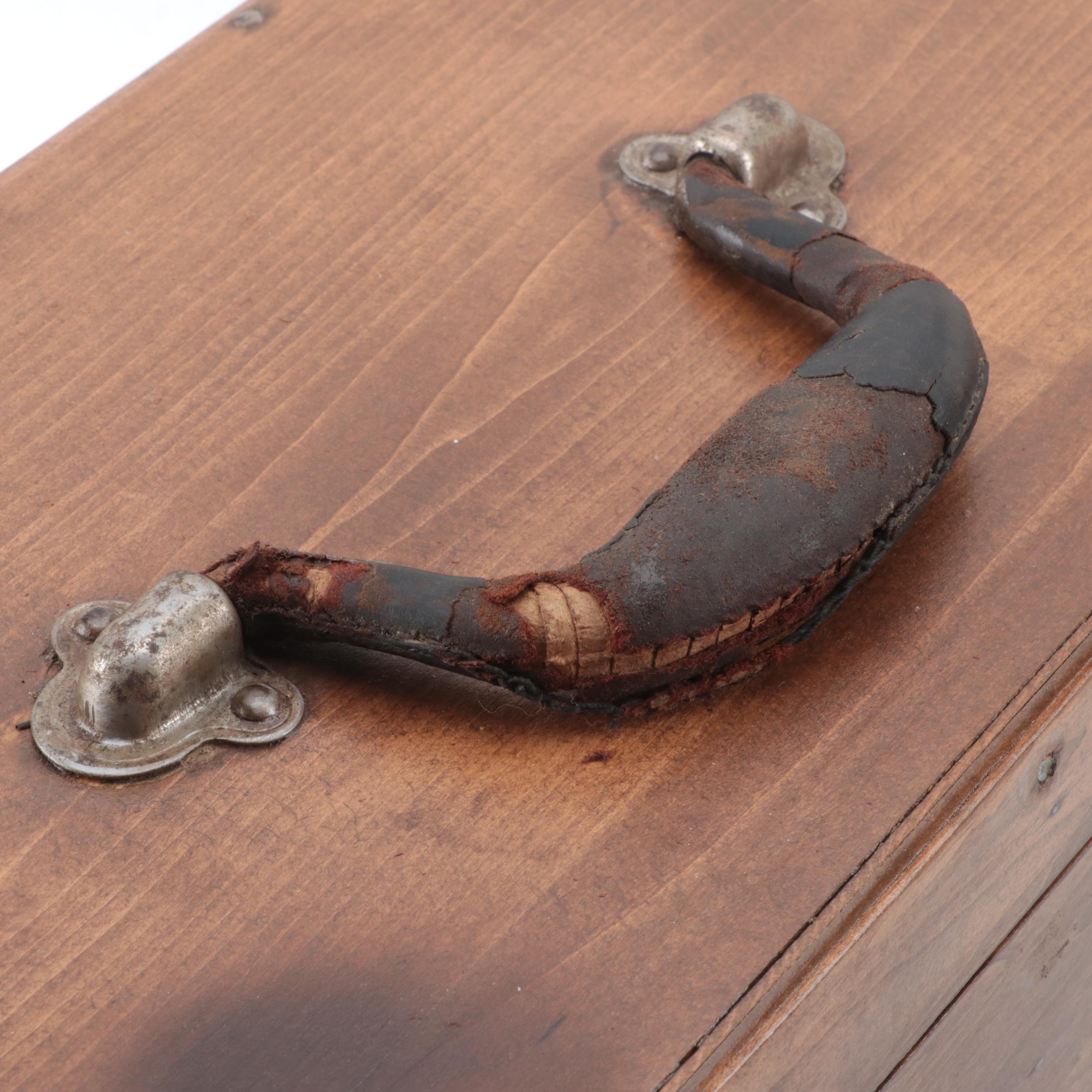 H. Gerstner & Sons Oak Wood Tool Chest