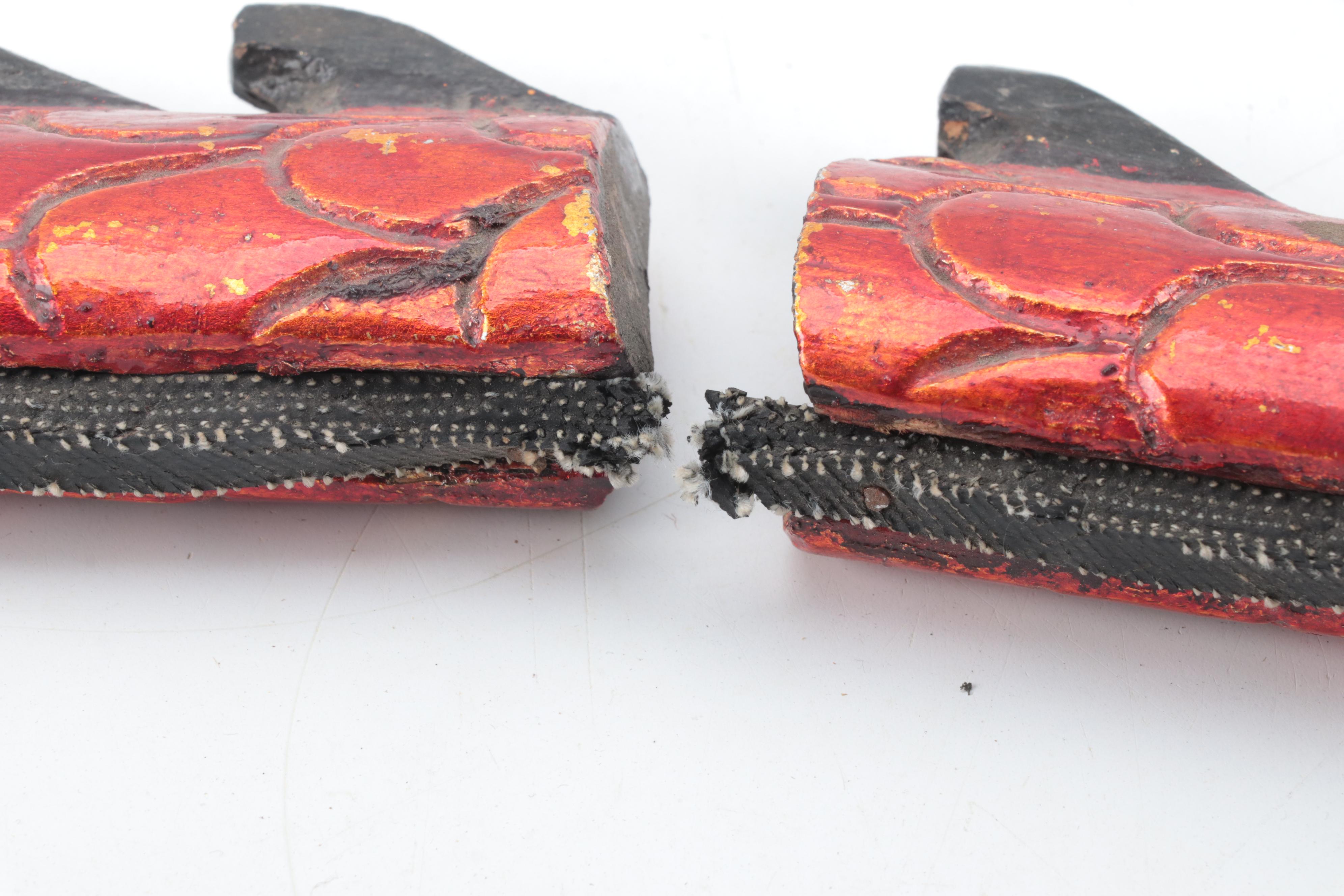 Vietnamese Carved Wood Dragon Water Puppet, Late 20th Century