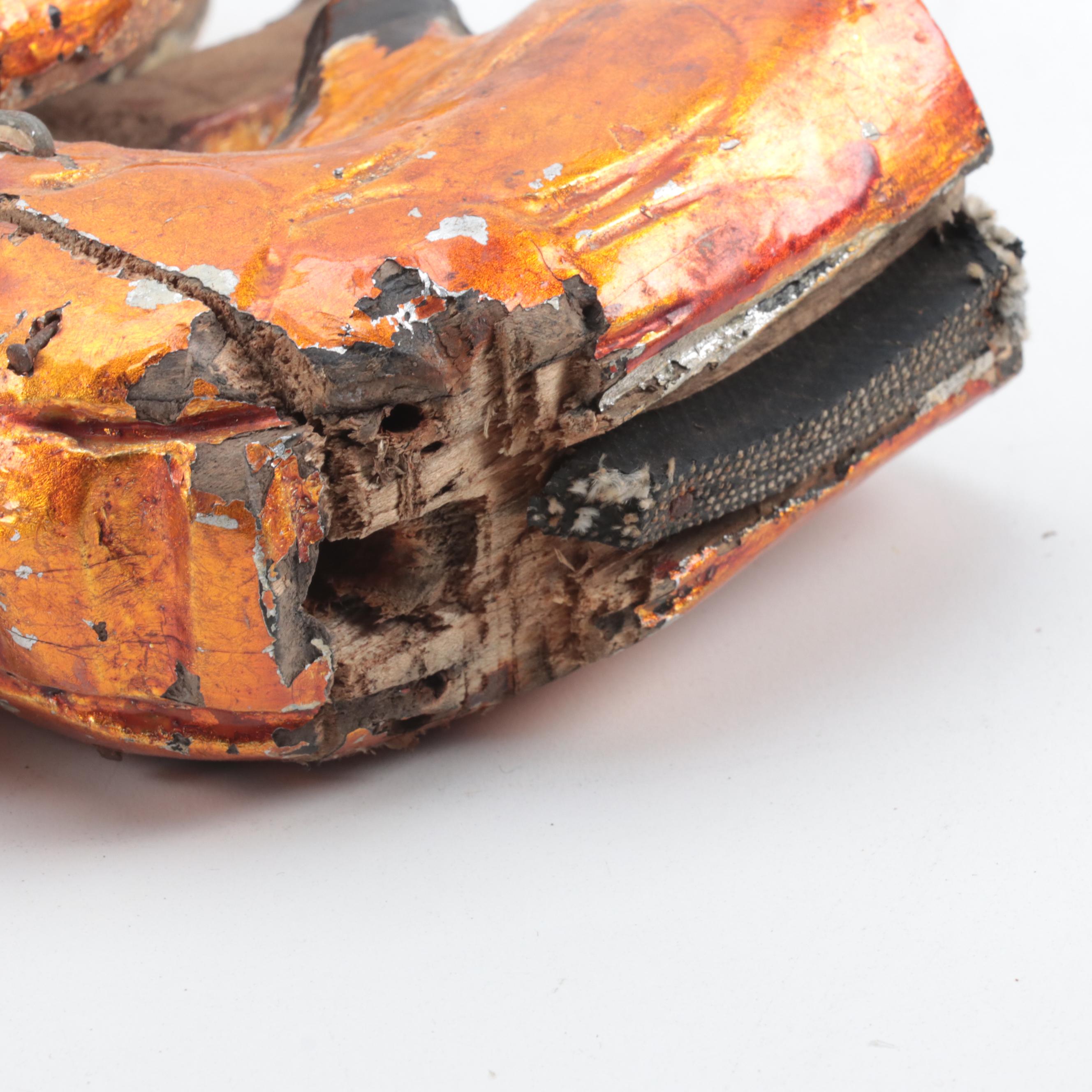 Vietnamese Carved Wood Dragon Water Puppet, Late 20th Century