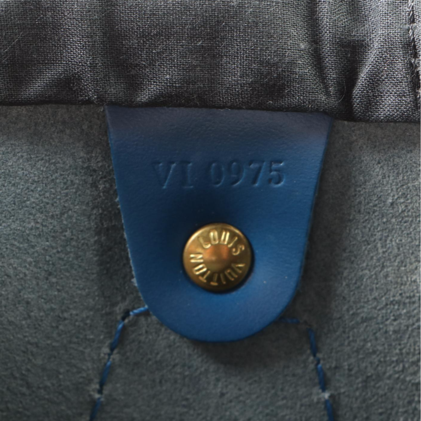 Louis Vuitton Speedy 35 in Toledo Blue Epi Leather