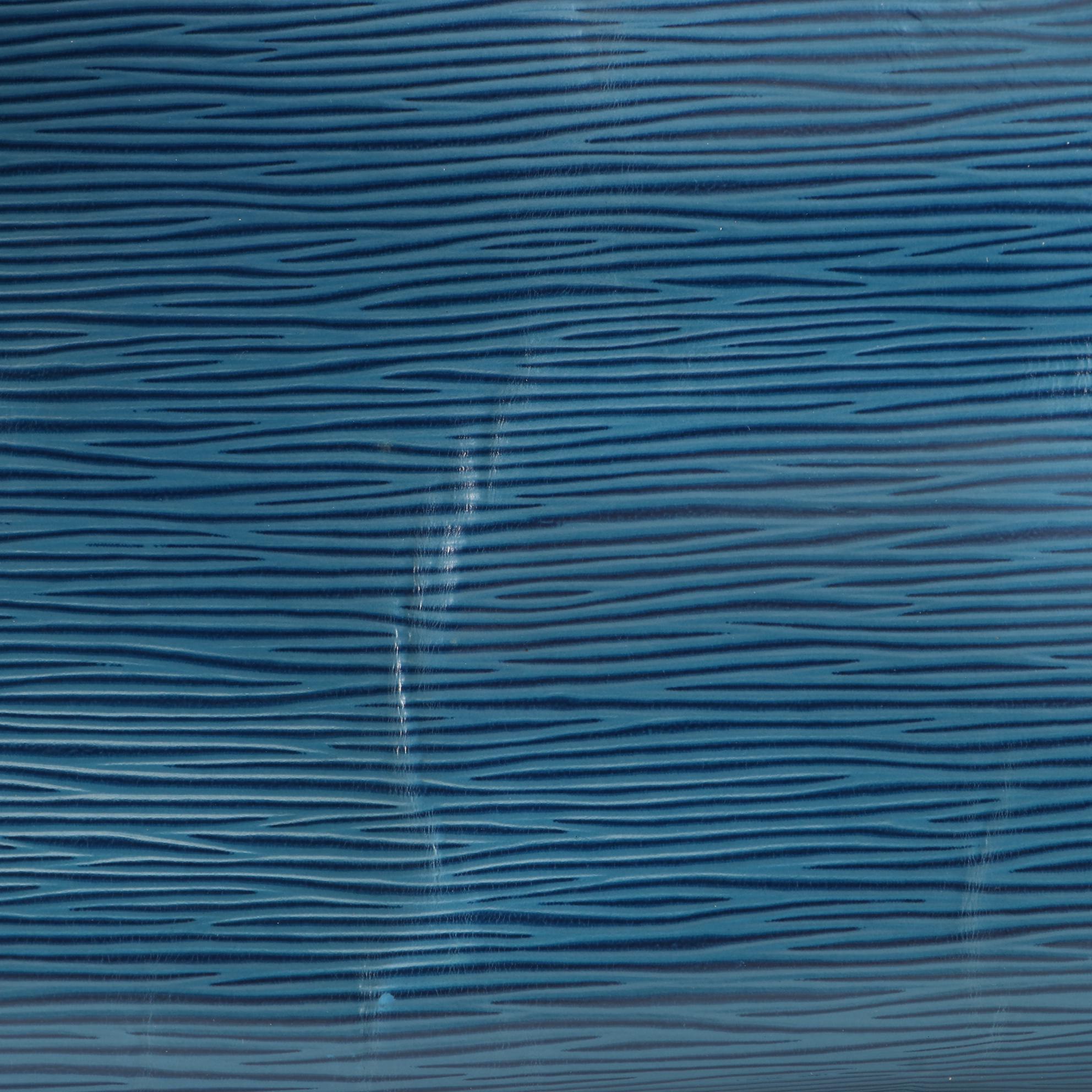 Louis Vuitton Speedy 35 in Toledo Blue Epi Leather