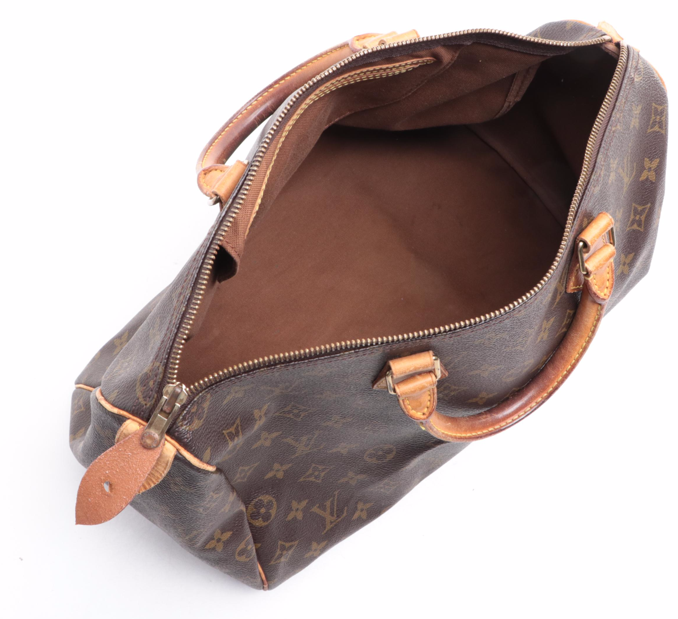 Louis Vuitton Speedy 35 in Monogram Canvas and Vachetta Leather