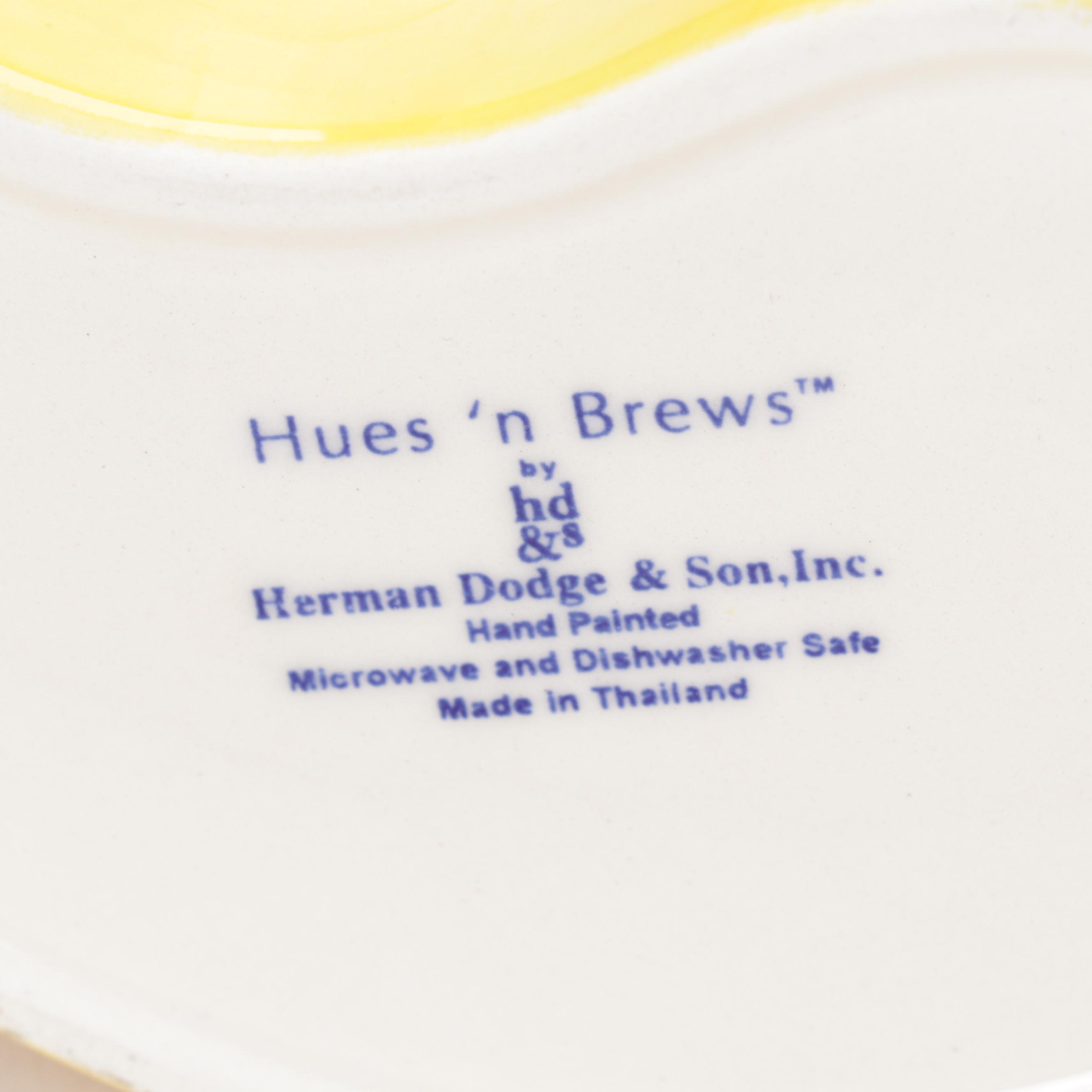 Arthur Court Tea Caddy with Portuguese Faïence and Other Tableware