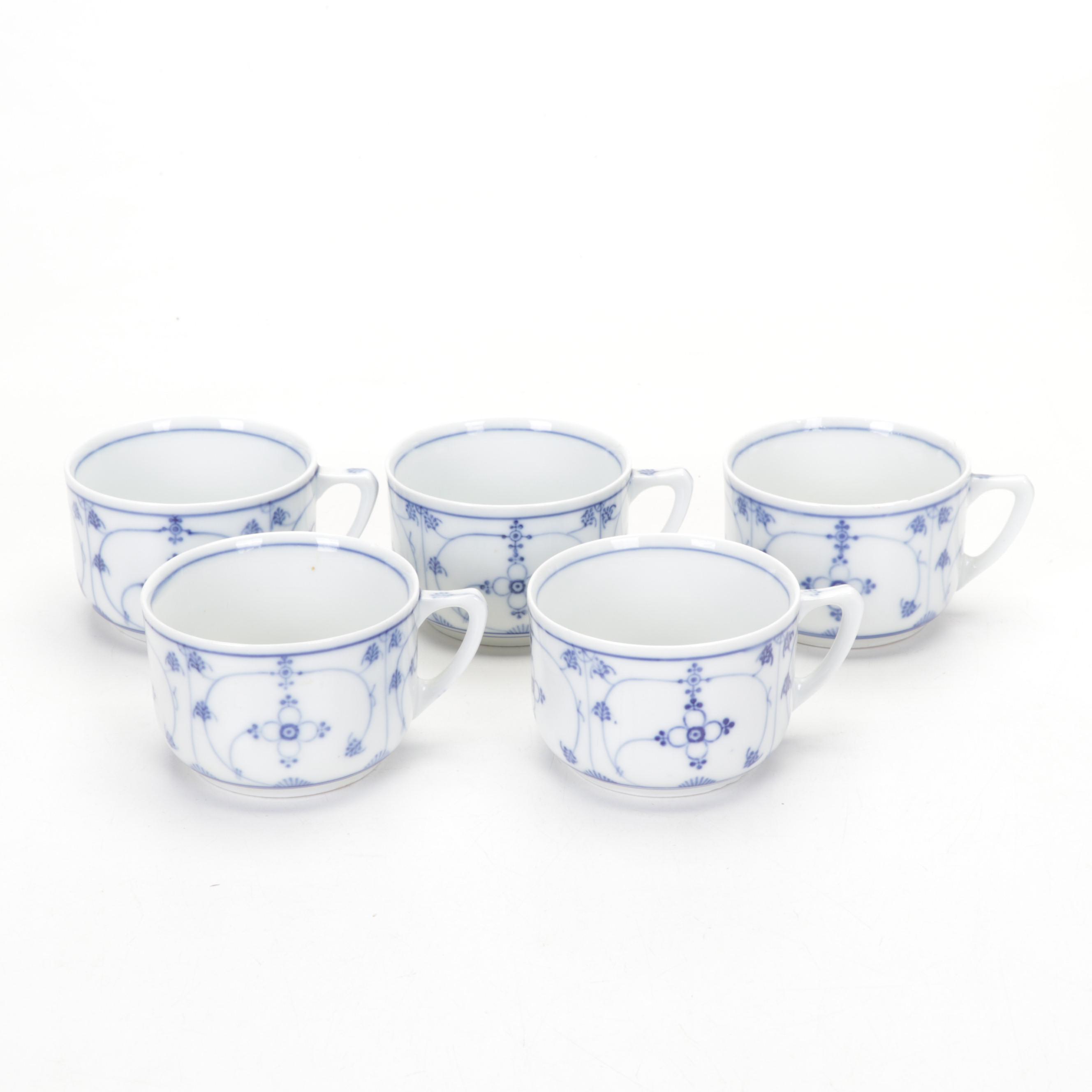 Arthur Court Tea Caddy with Portuguese Faïence and Other Tableware